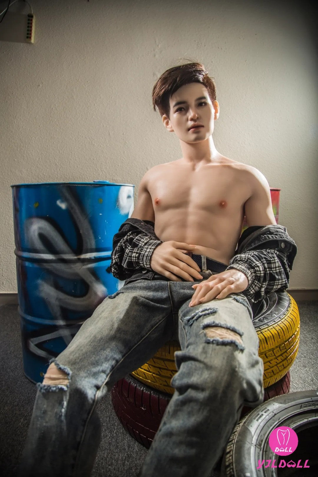 Joseph mannlig sexdukke (YJL Doll 177cm MD011 silikon)