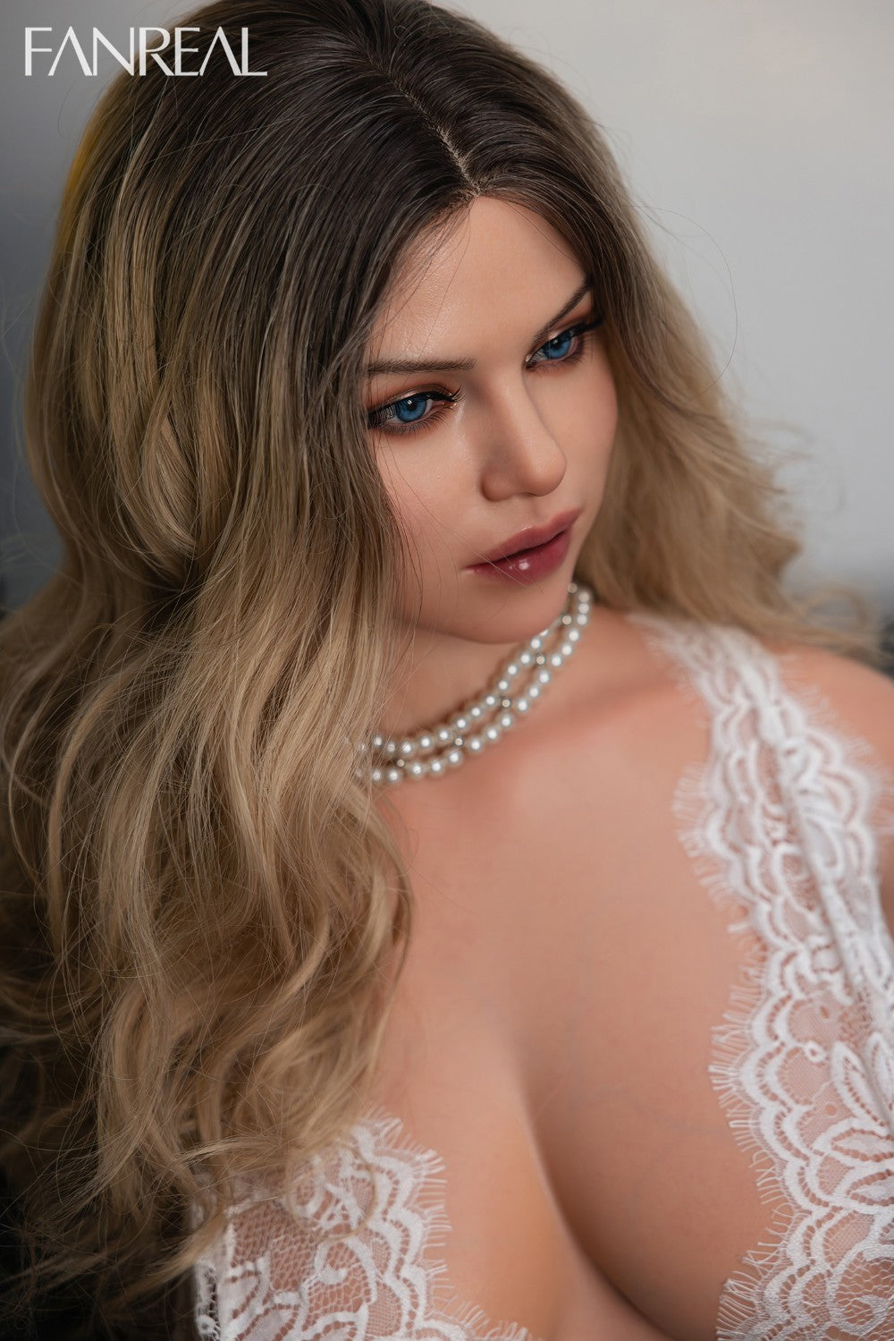 Carlee Torso sexdukke (FanReal Doll 95 cm G-cup silikon)