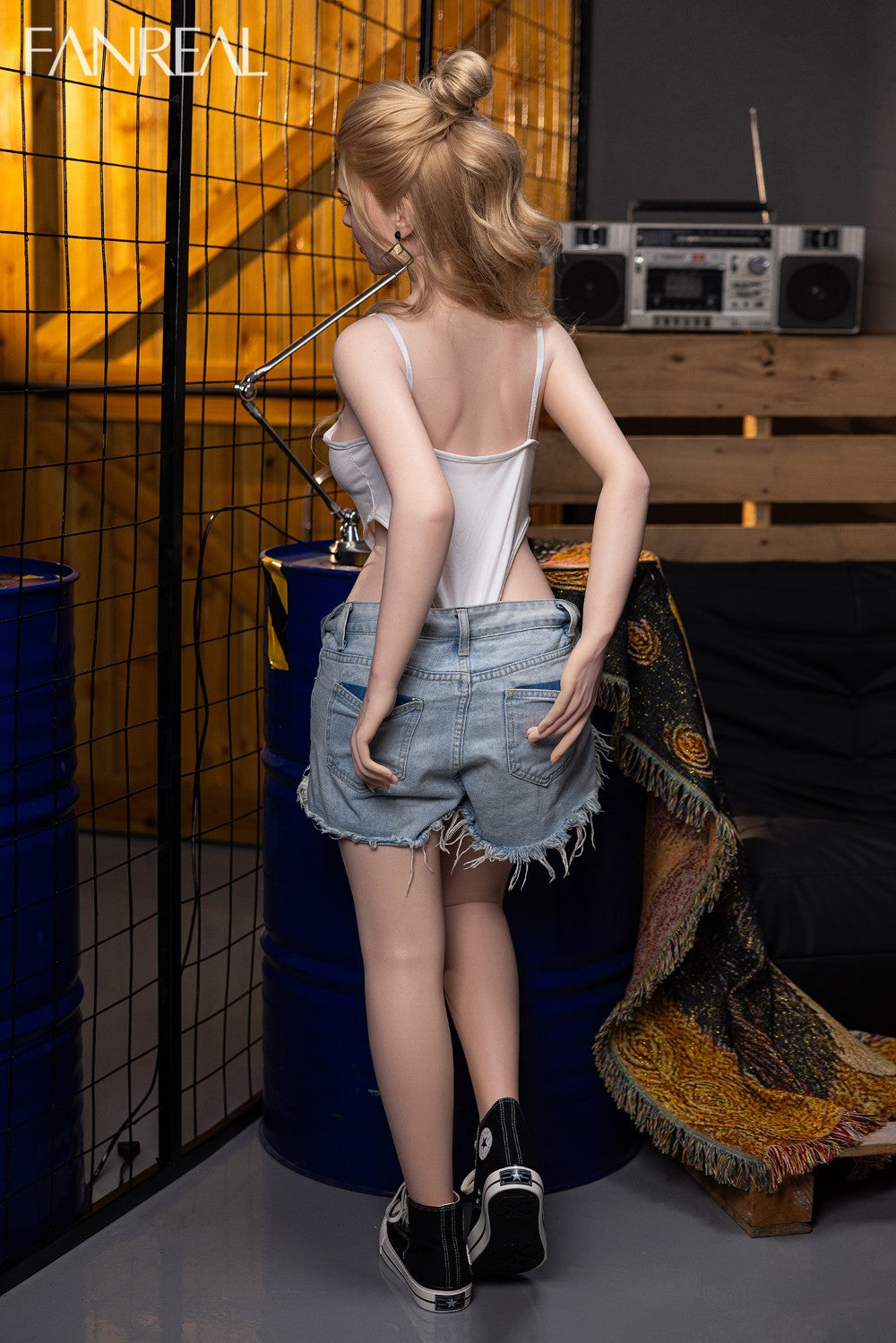 Gina sexdukke (FanReal Doll 155cm f-cup Silikon)