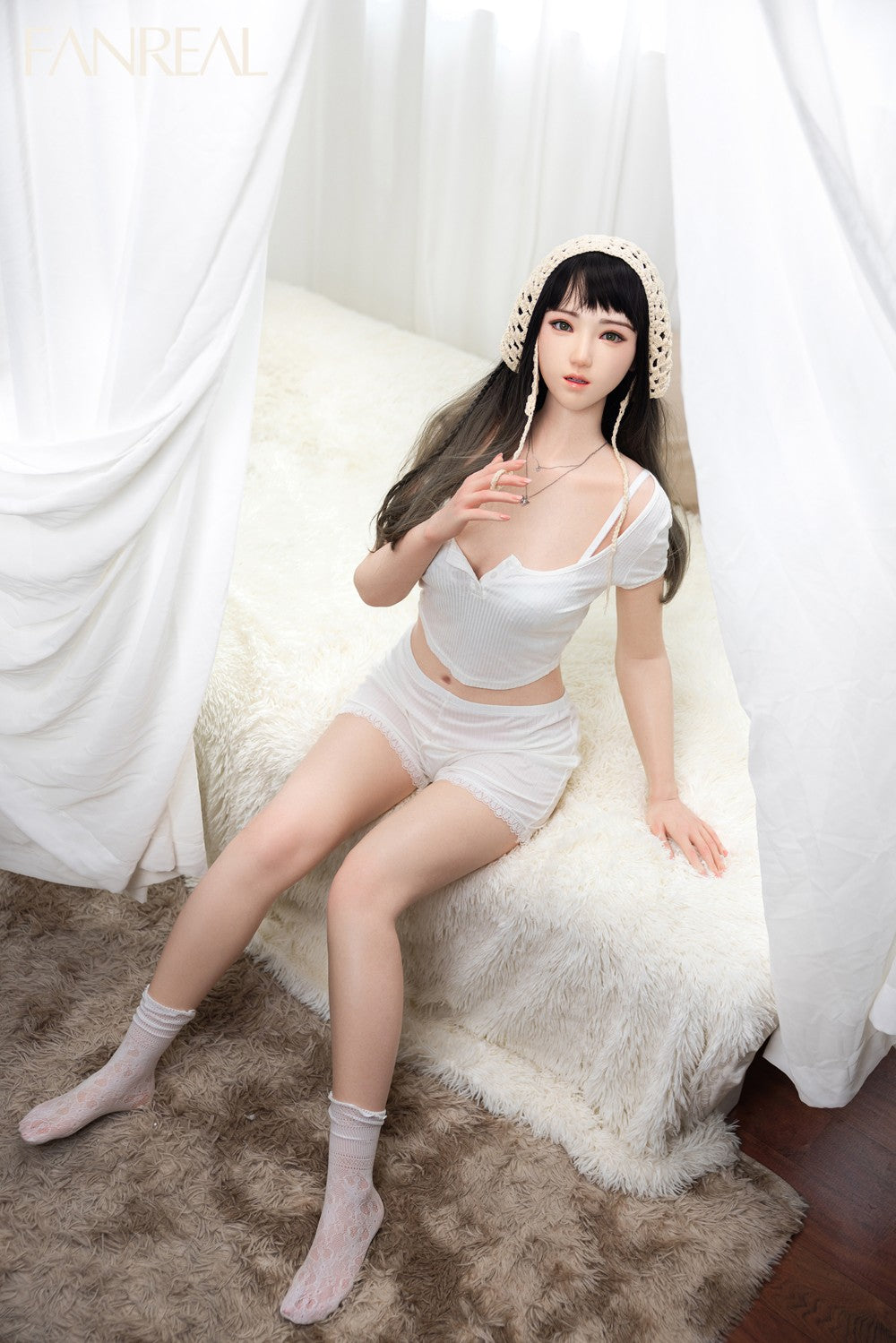Jia sexdukke (FanReal Doll 158 cm B-cup silikon)