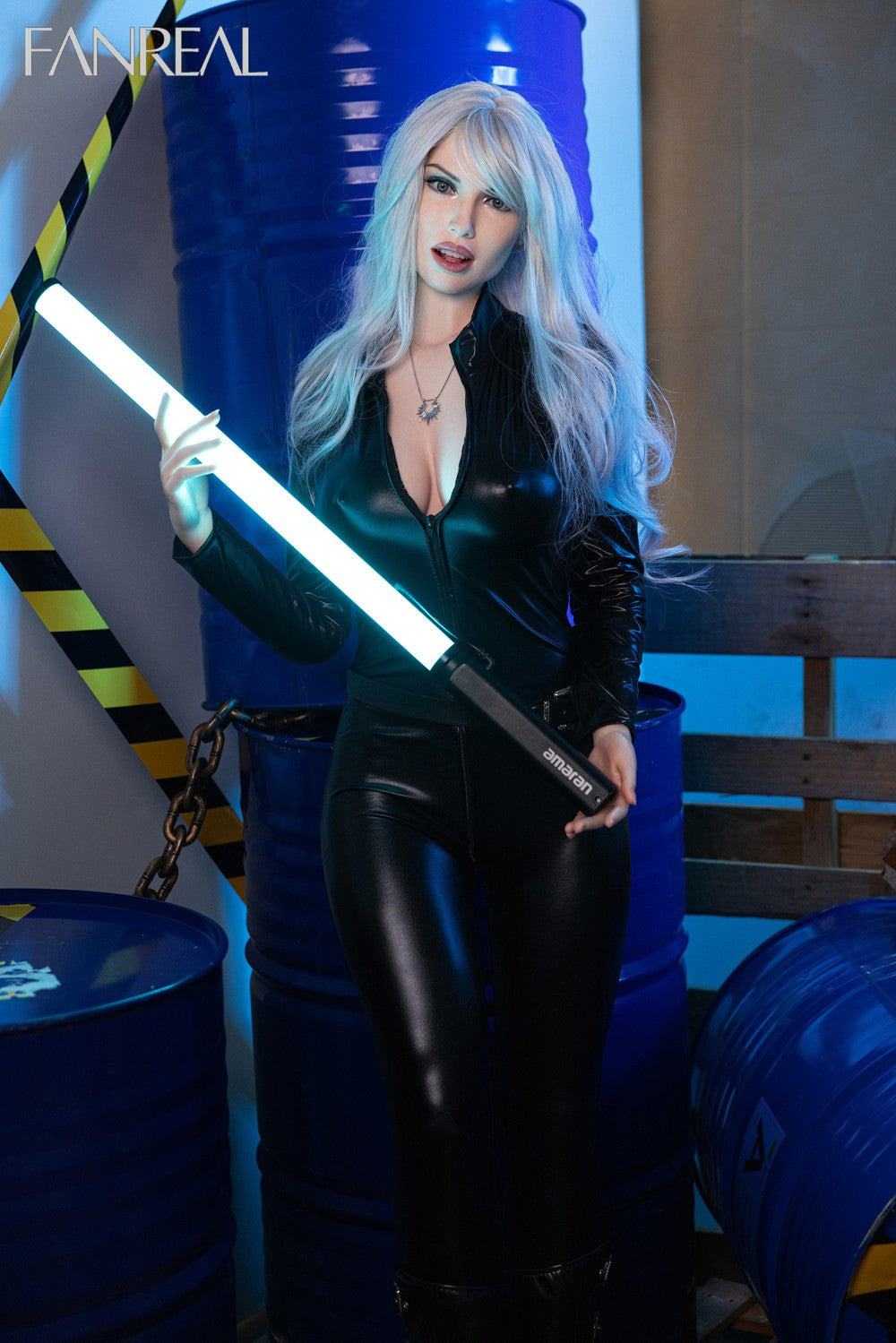 Kelly sexdukke (FanReal Doll 168 cm F-cup silikon)