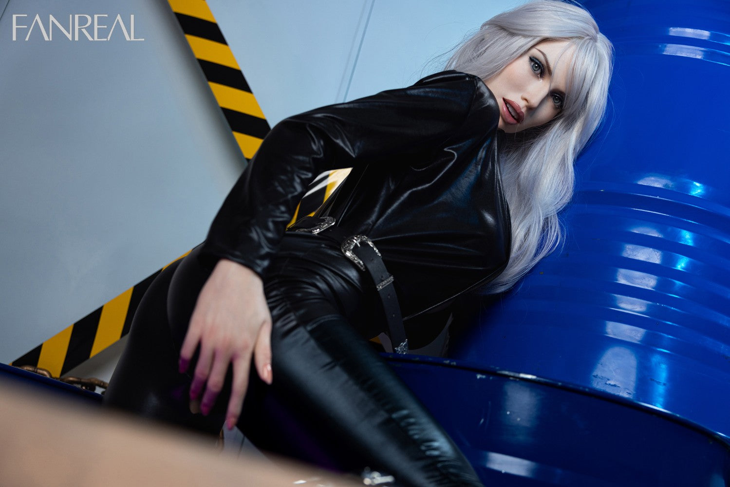 Kelly sexdukke (FanReal Doll 168 cm F-cup silikon)