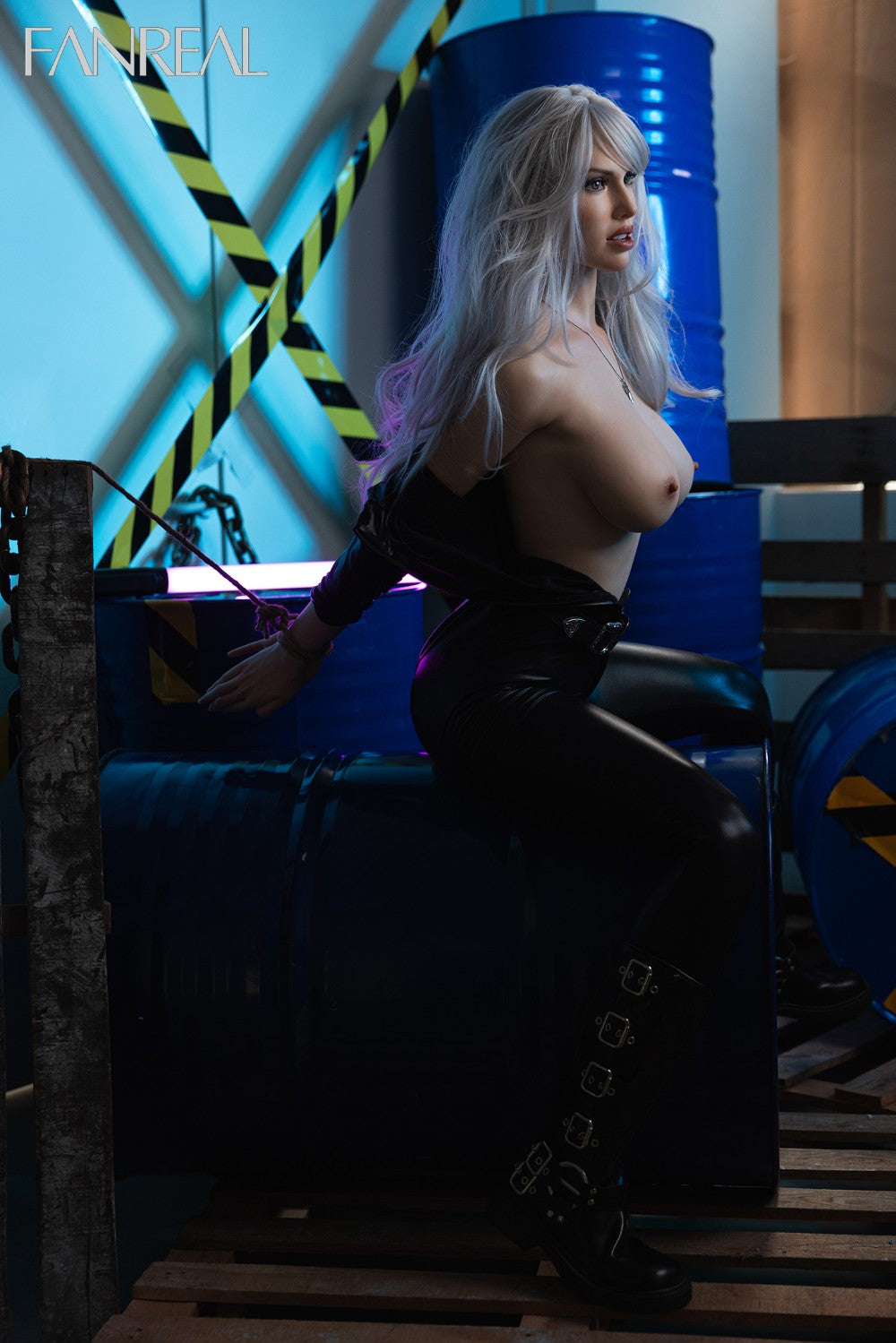 Kelly sexdukke (FanReal Doll 168 cm F-cup silikon)