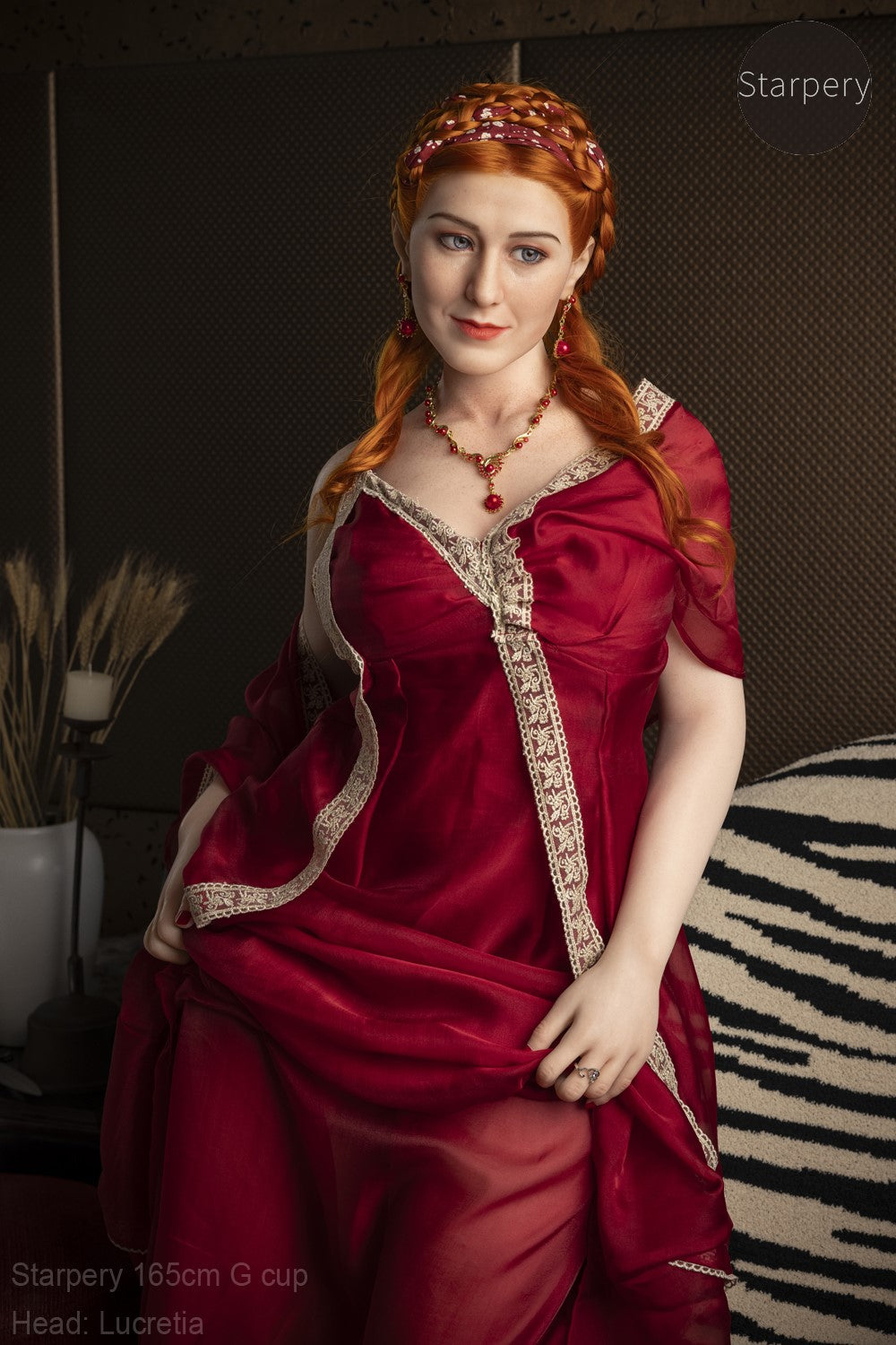 Lucretia sexdukke (Starpery 165cm g-cup TPE+silikon)