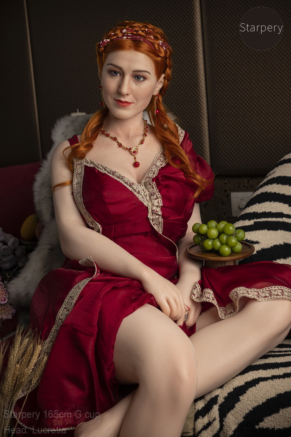 Lucretia sexdukke (Starpery 165cm g-cup TPE+silikon)