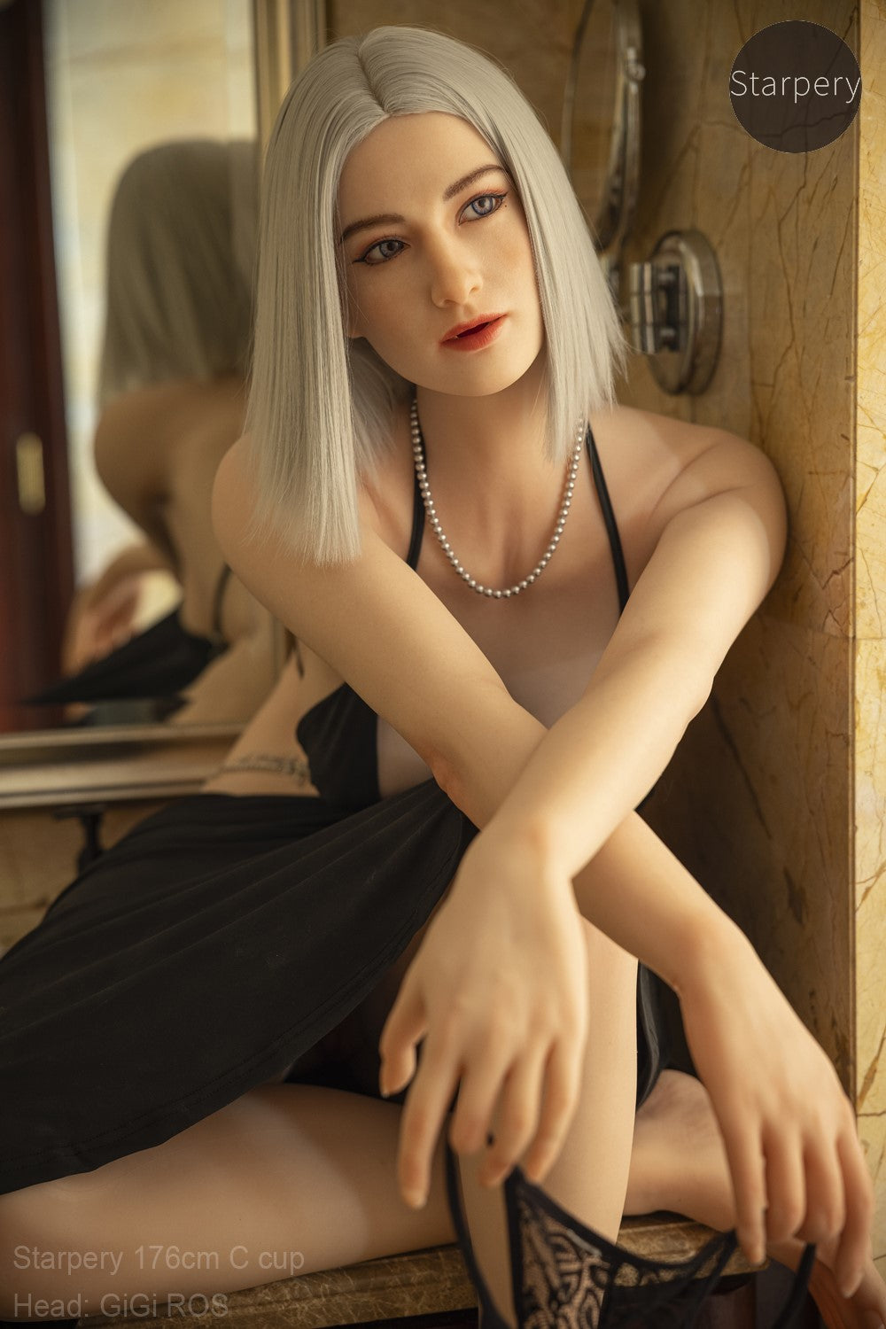 Gigi sexdukke (Starpery 176 cm C-cup TPE+silikon)