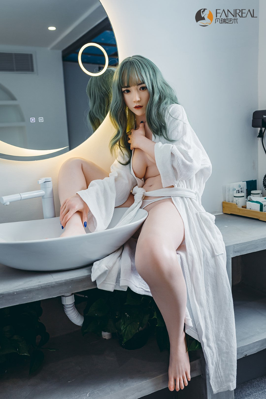 Qian sexdukke (FanReal Doll 158cm B-cup Silikon)