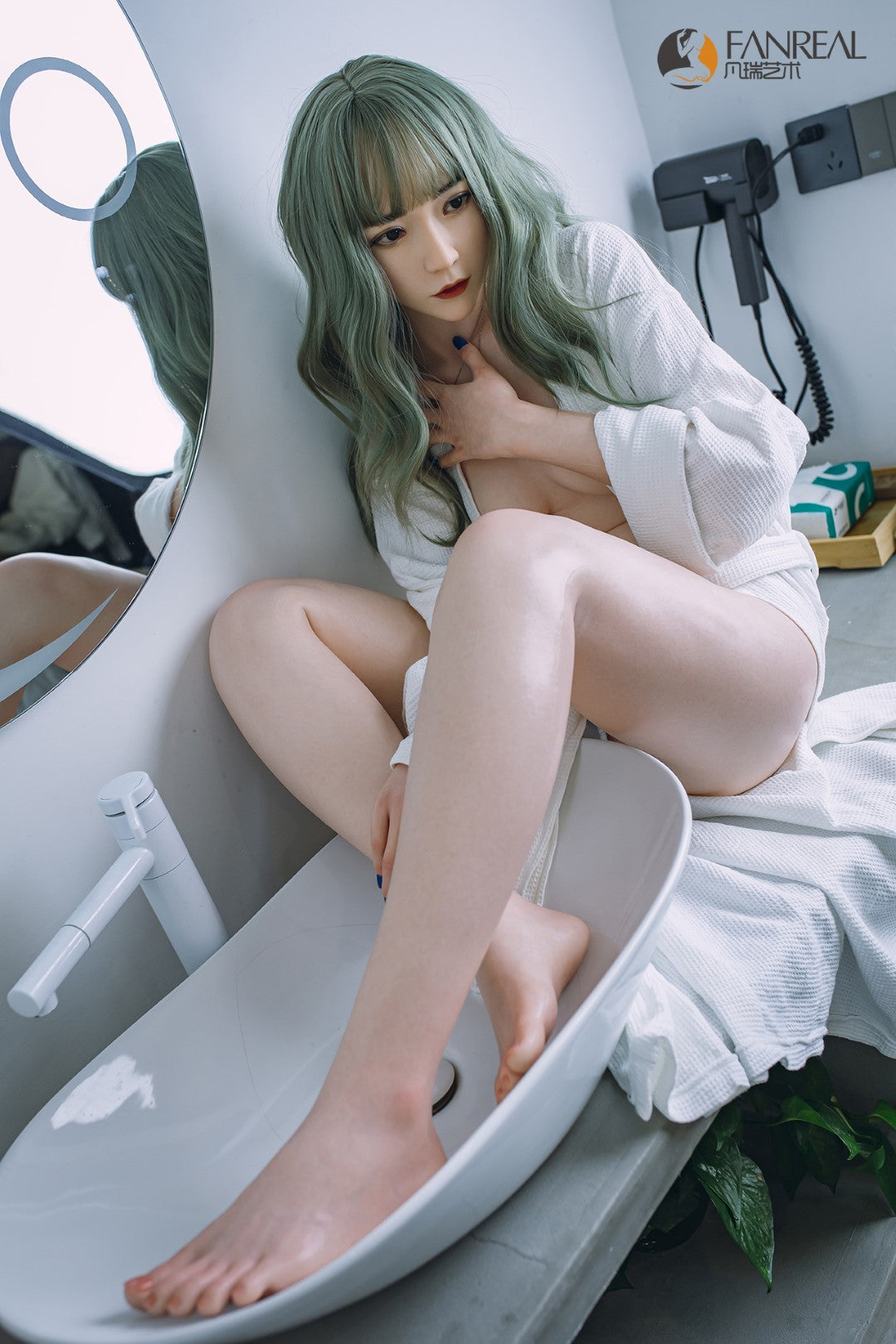 Qian sexdukke (FanReal Doll 158cm B-cup Silikon)
