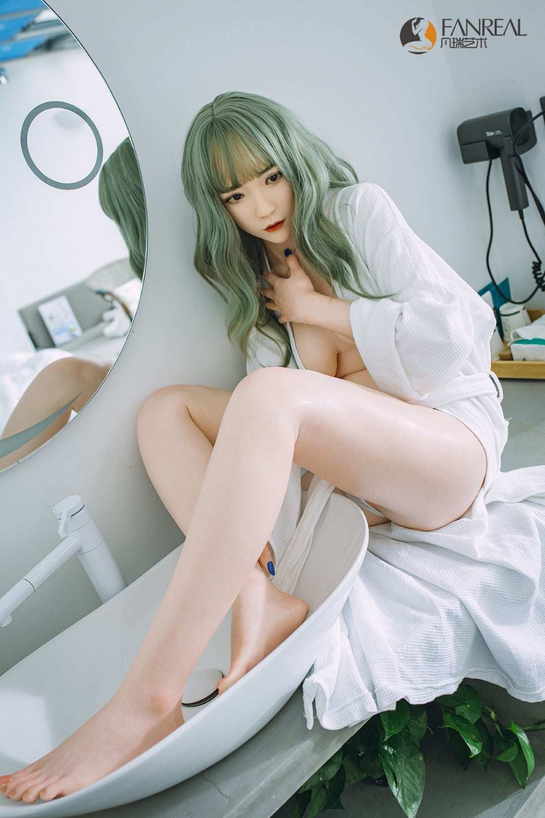 Qian sexdukke (FanReal Doll 158cm B-cup Silikon)