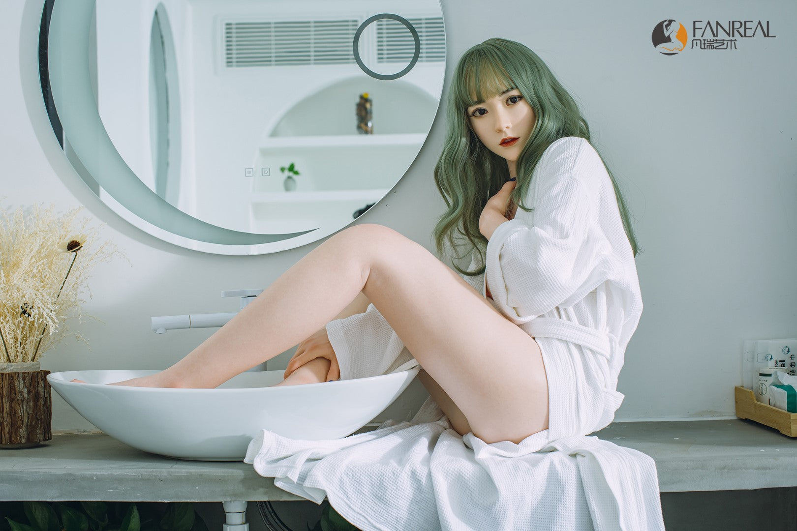 Qian sexdukke (FanReal Doll 158cm B-cup Silikon)