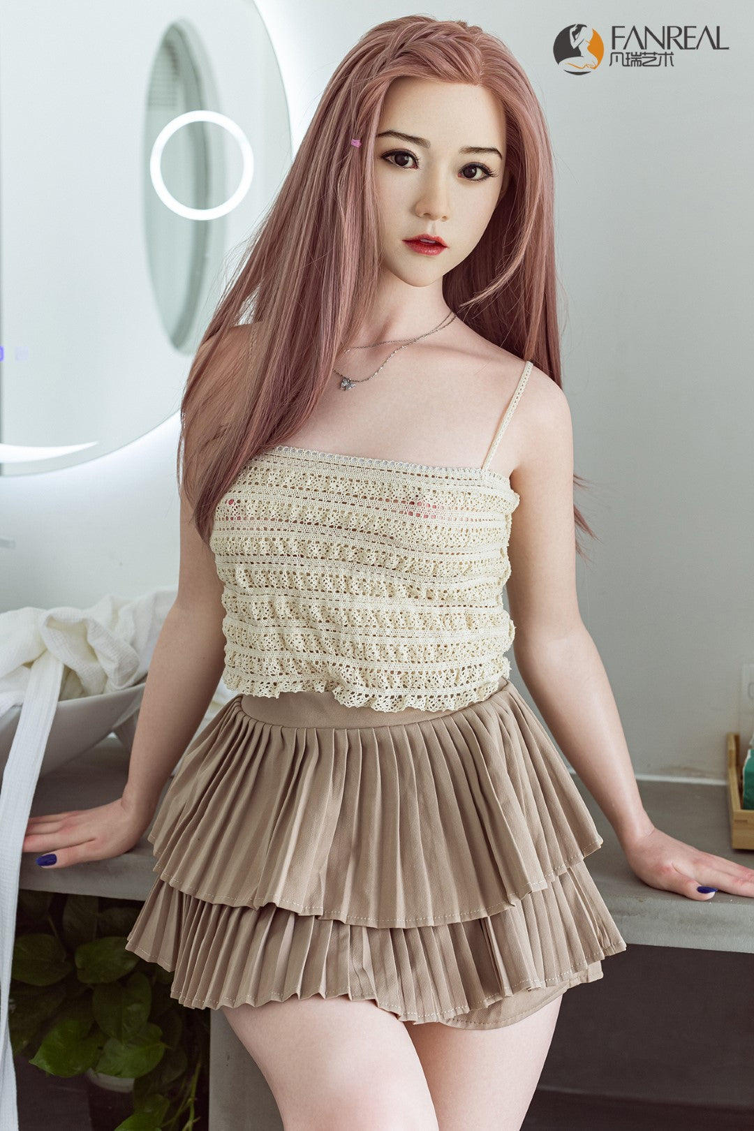 Qian sexdukke (FanReal Doll 158 cm B-cup silikon)
