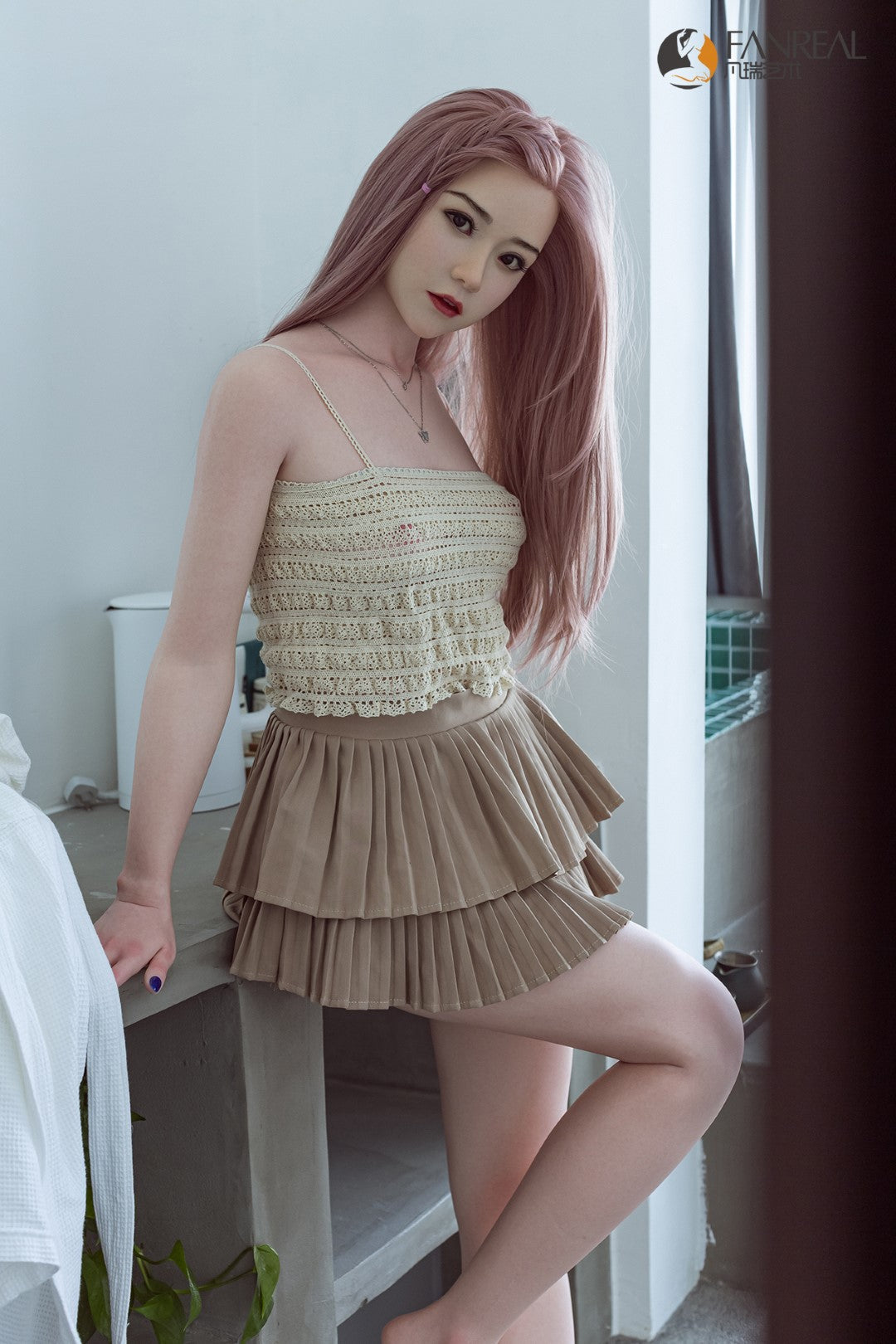 Qian sexdukke (FanReal Doll 158cm B-cup Silikon)
