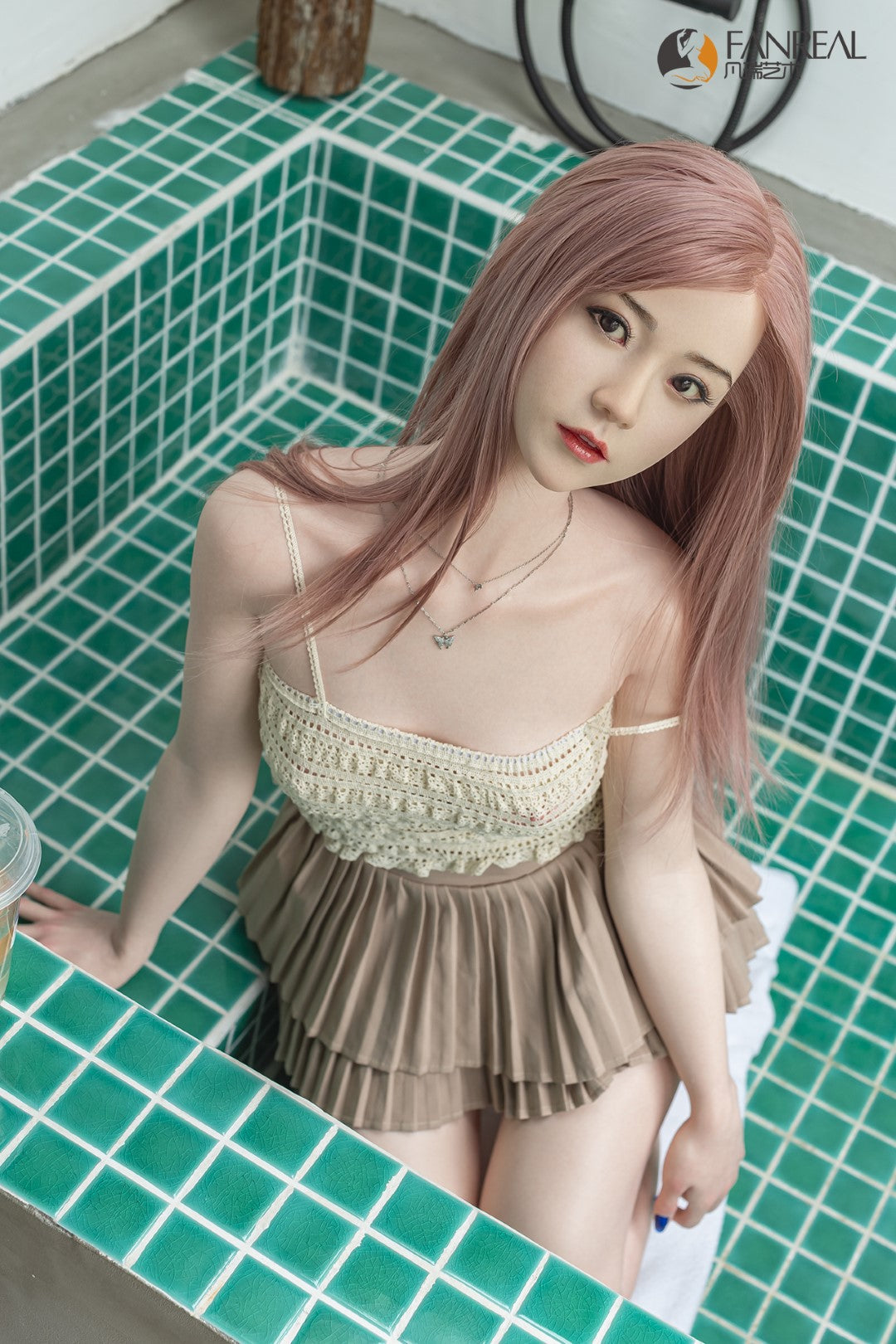 Qian sexdukke (FanReal Doll 158 cm B-cup silikon)