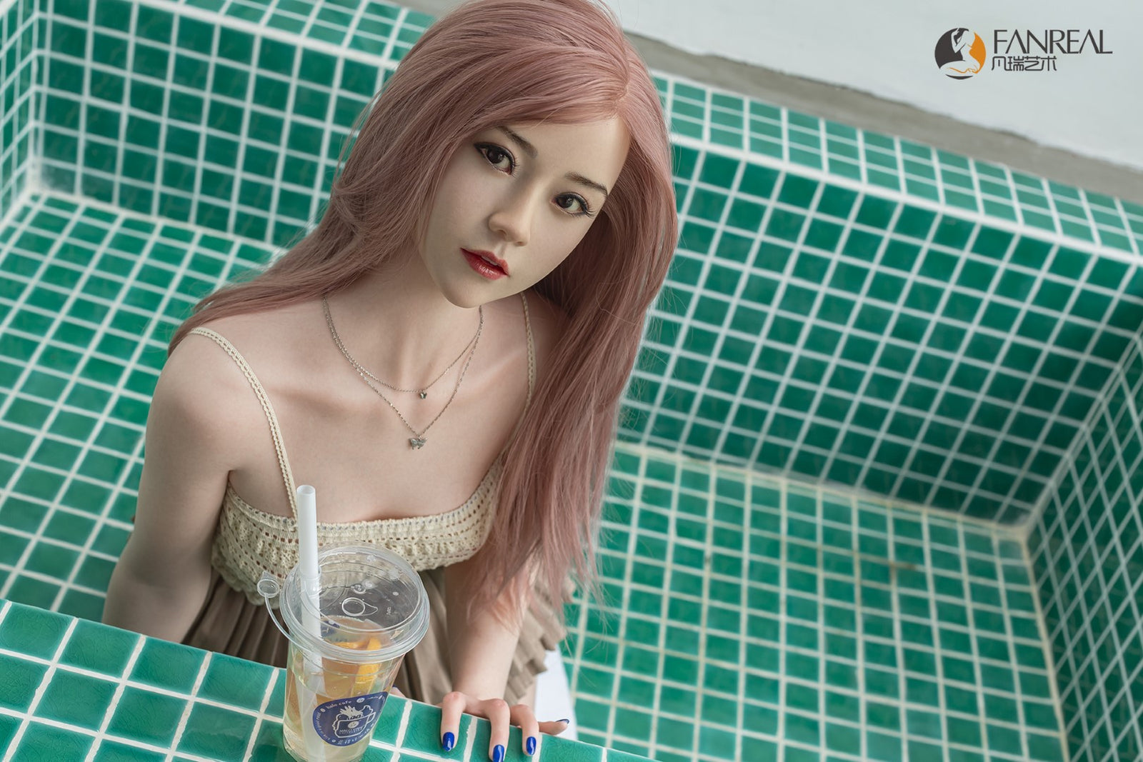 Qian sexdukke (FanReal Doll 158 cm B-cup silikon)
