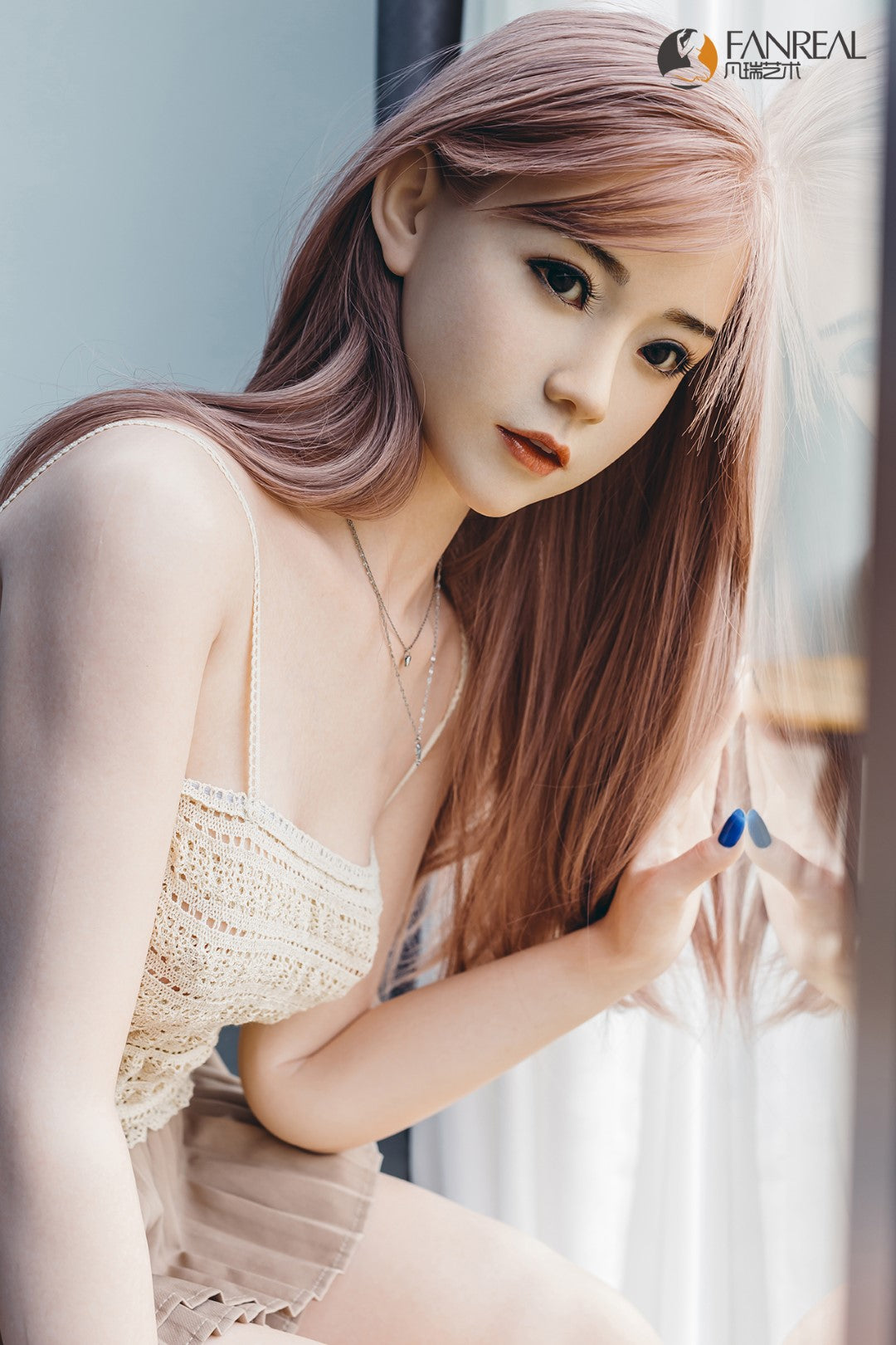 Qian sexdukke (FanReal Doll 158 cm B-cup silikon)