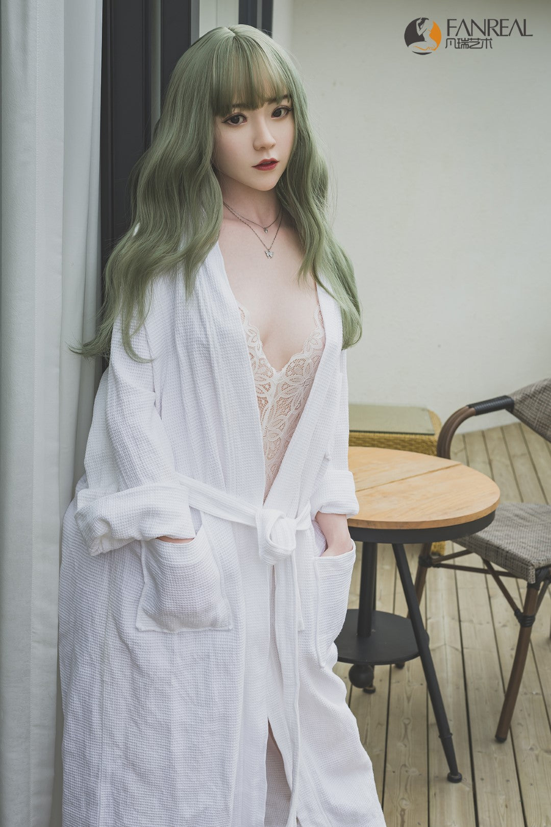 Qian sexdukke (FanReal Doll 158cm B-cup Silikon)