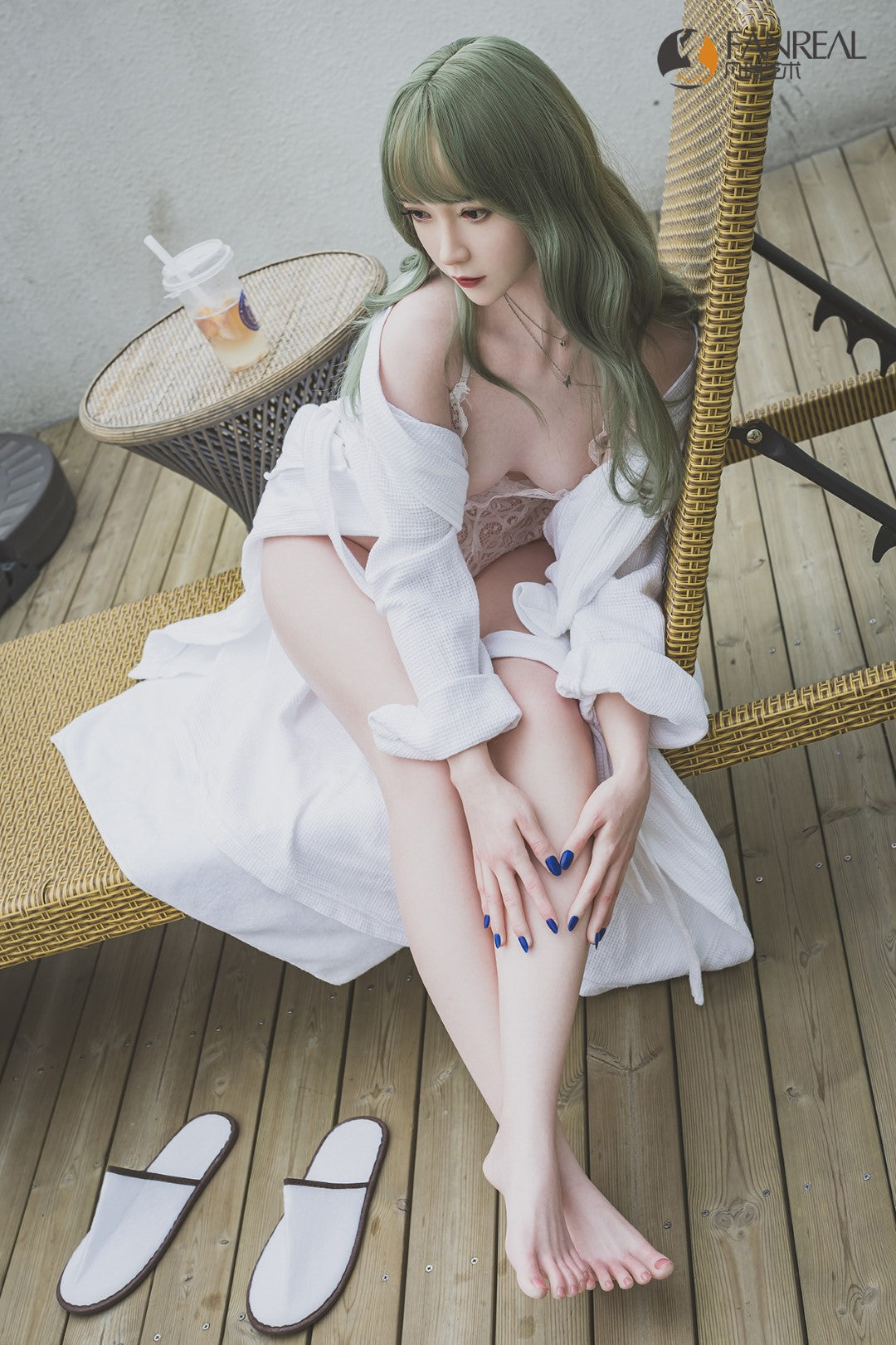 Qian sexdukke (FanReal Doll 158 cm B-cup silikon)