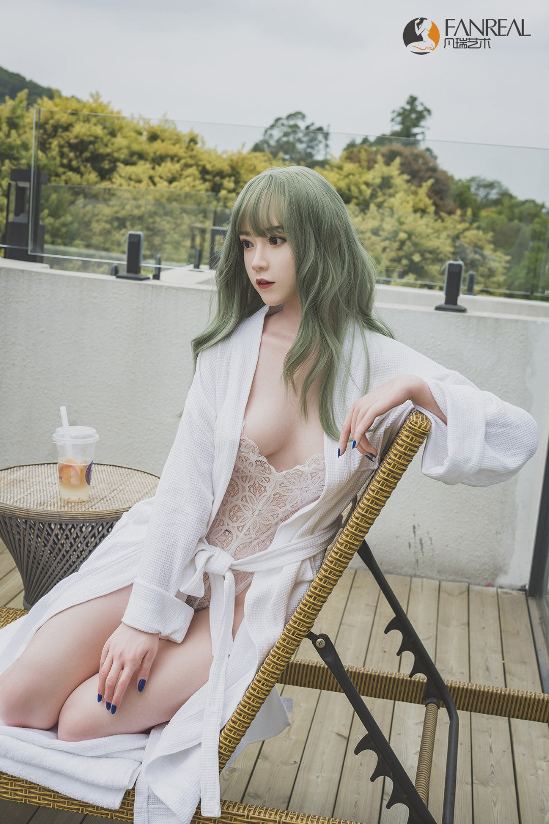 Qian sexdukke (FanReal Doll 158 cm B-cup silikon)