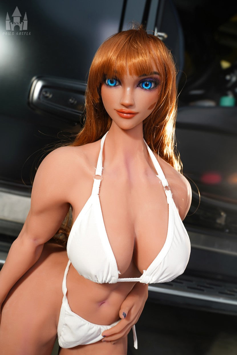 Monny sexdukke (Dolls Castle 90cm f-cup #SA33 TPE+silikon)
