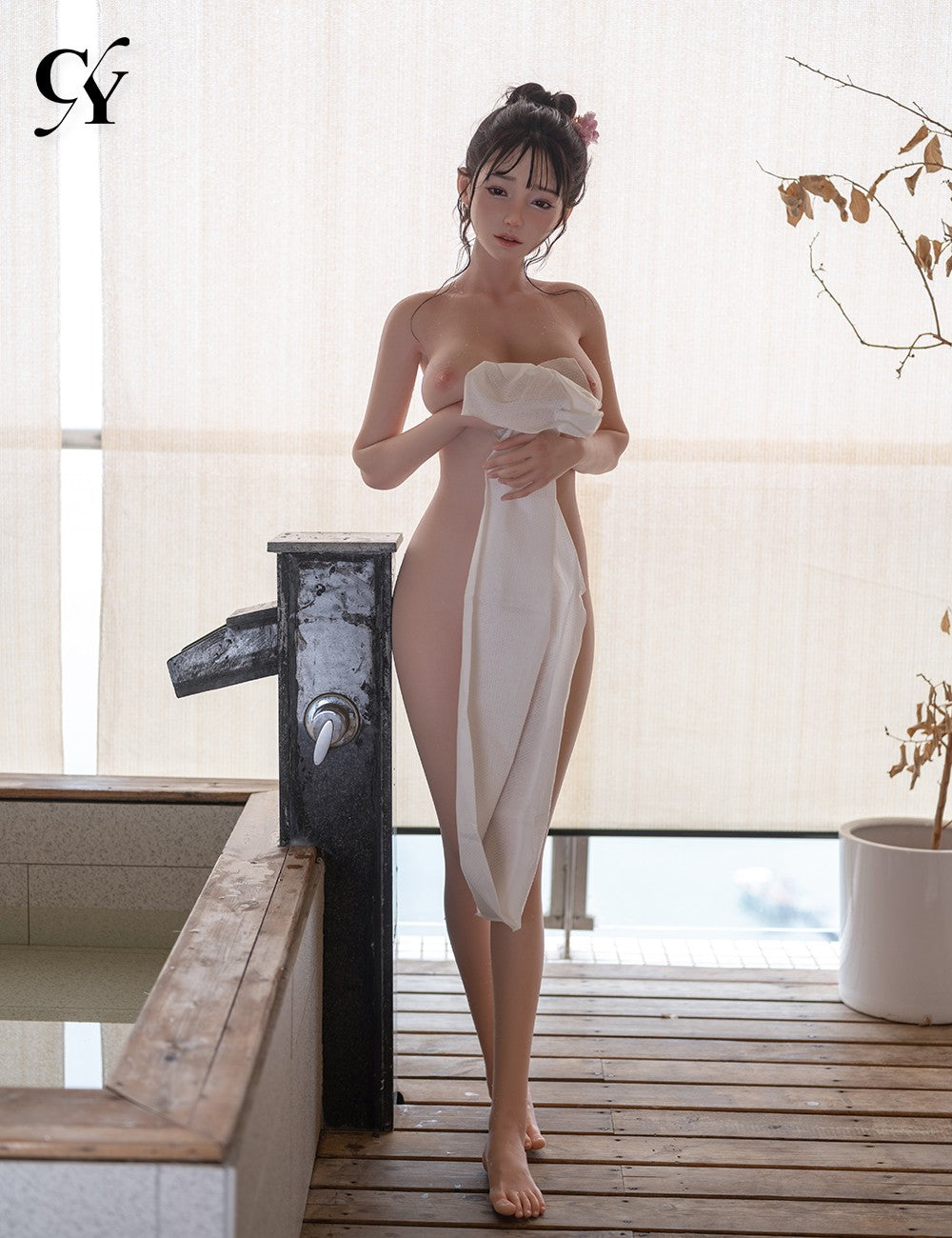 Noa sexdukke (TOP CYDOLL 157cm d-cup TPE+silikon)
