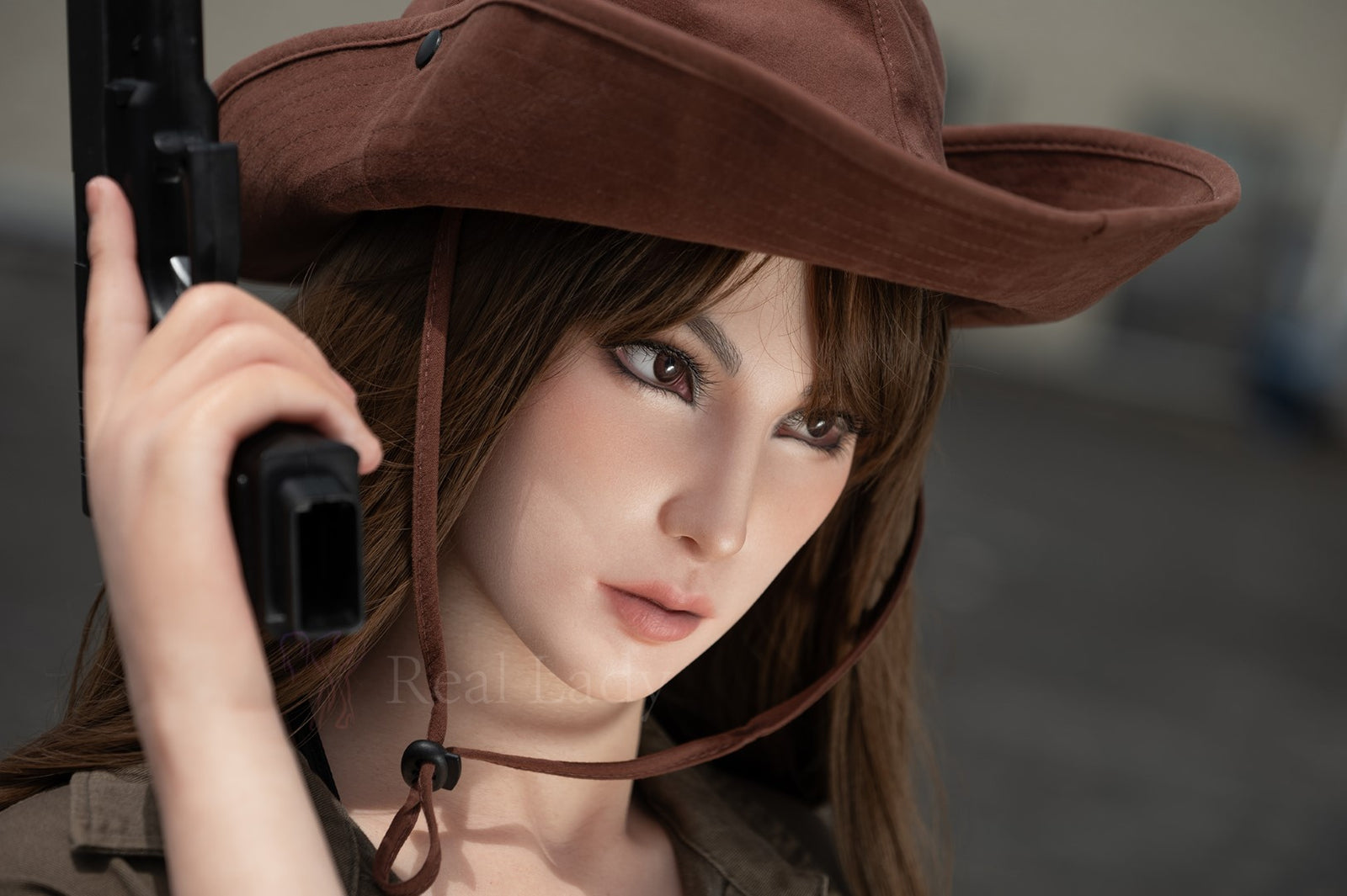 Catlin sexdukke (Real Lady 170 cm C-cup S23 silikon)