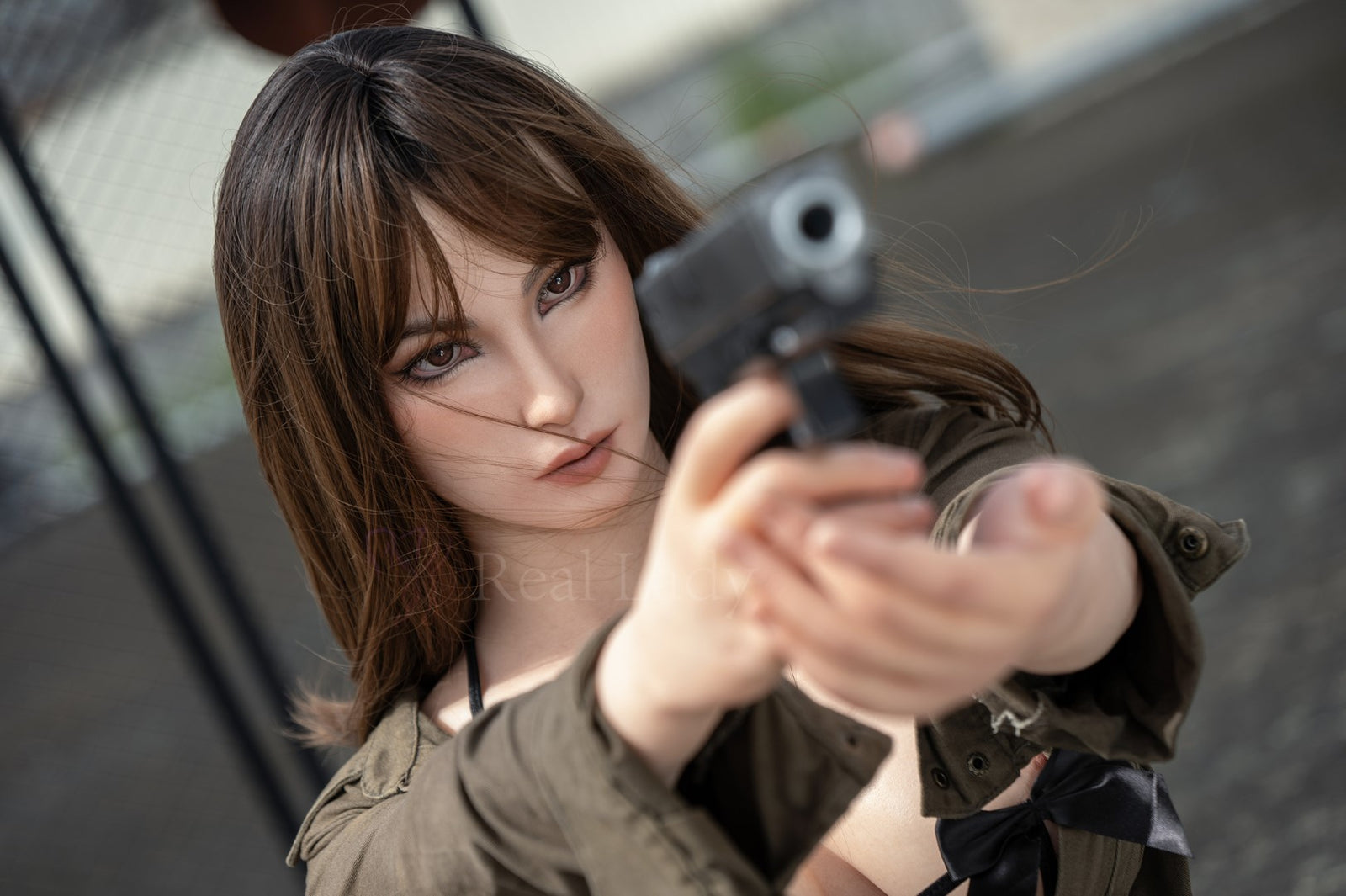 Catlin sexdukke (Real Lady 170 cm C-cup S23 silikon)