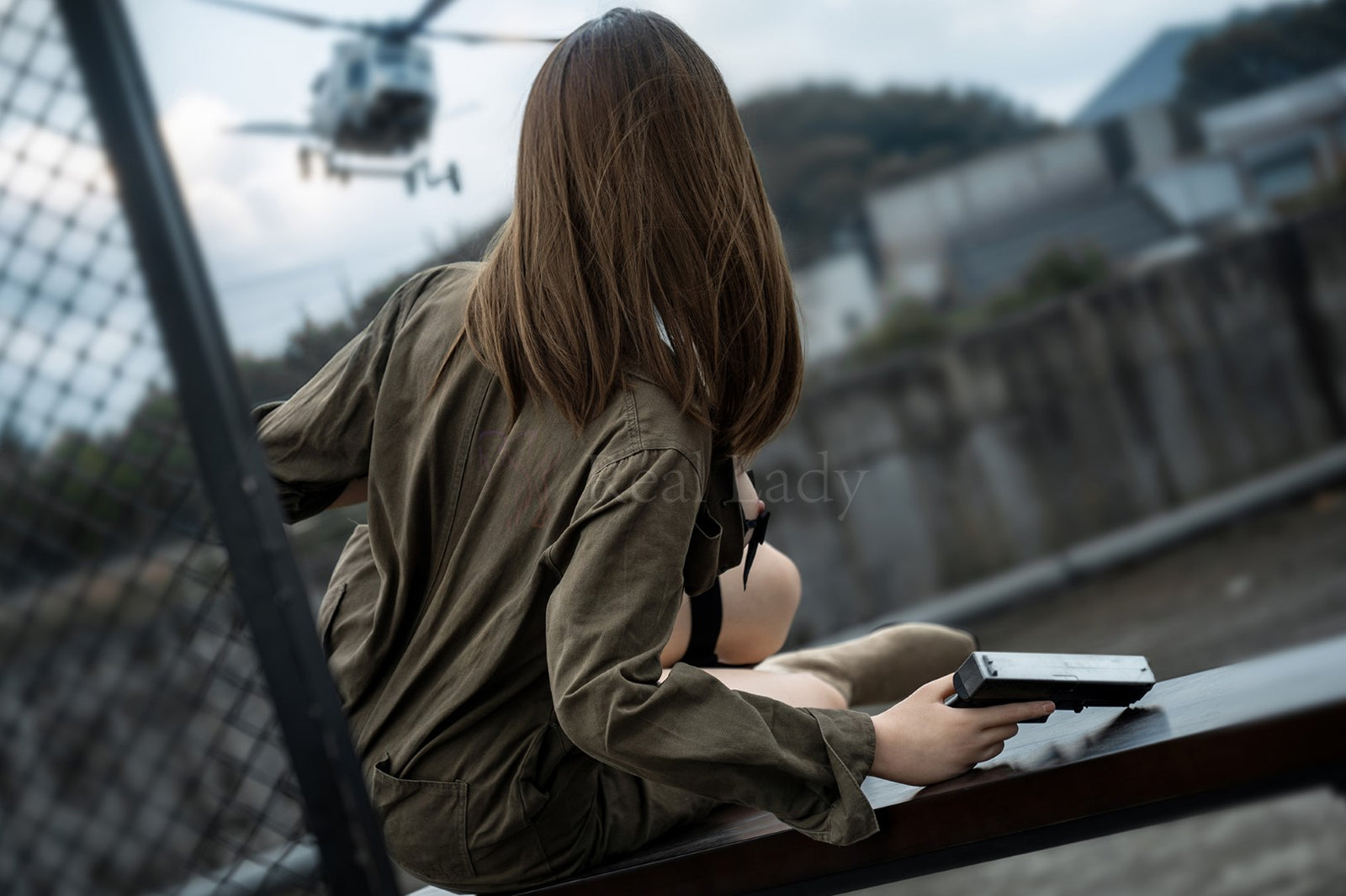 Catlin sexdukke (Real Lady 170 cm C-cup S23 silikon)