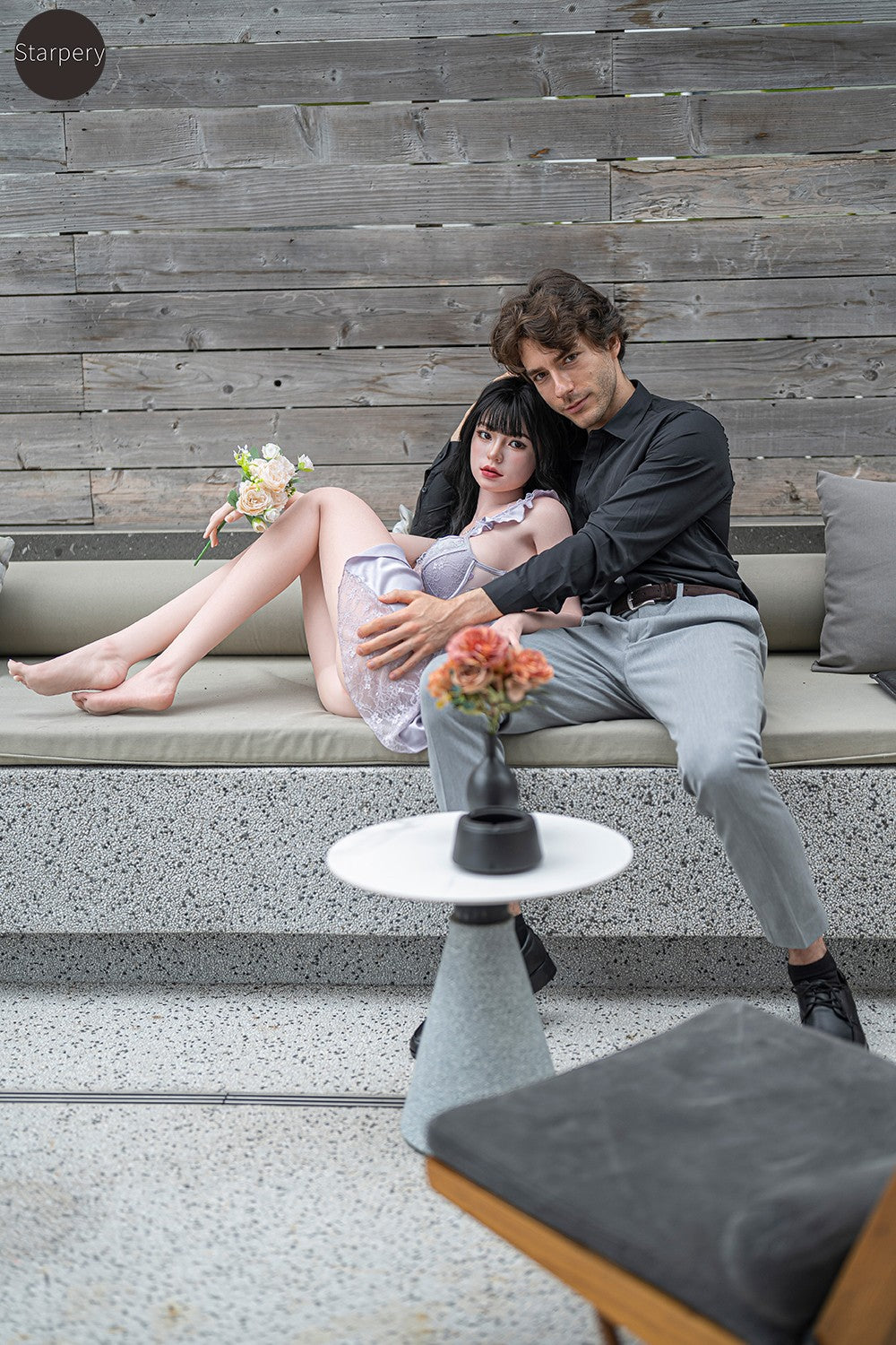 Barbara sexdukke (Starpery 171 cm D-cup TPE+silikon)