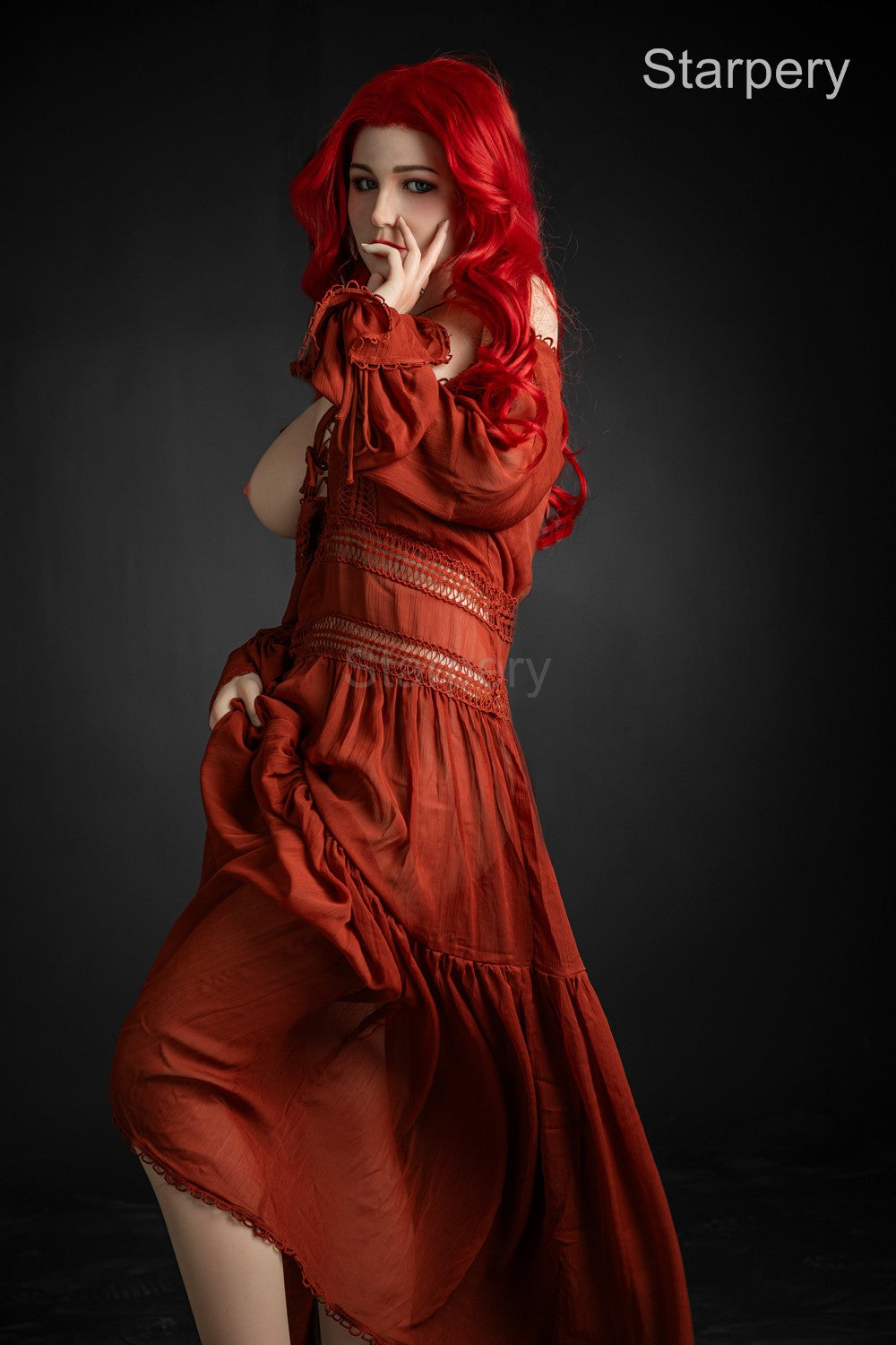 Eve sexdukke (Starpery 171 cm D-cup TPE+silikon)