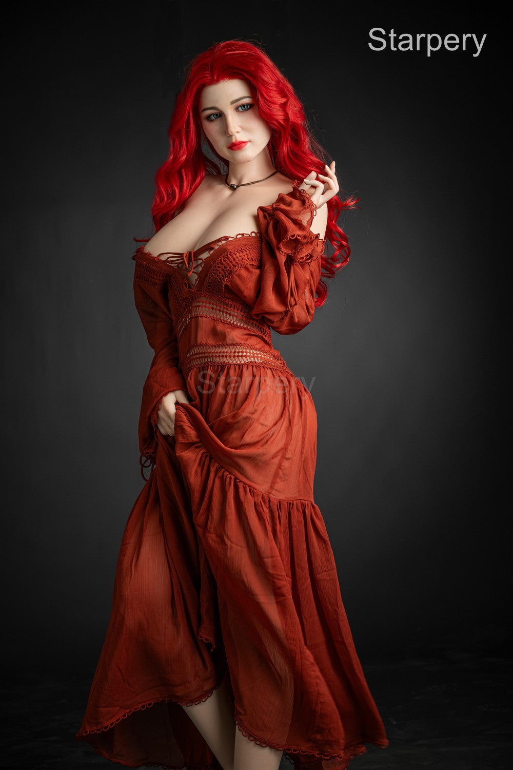 Eve sexdukke (Starpery 171 cm D-cup TPE+silikon)