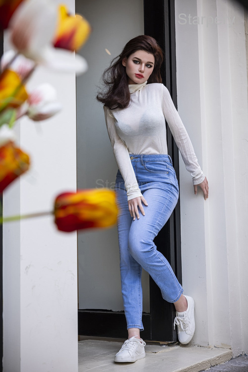 Christina sexdukke (Starpery 171 cm D-cup TPE+silikon)