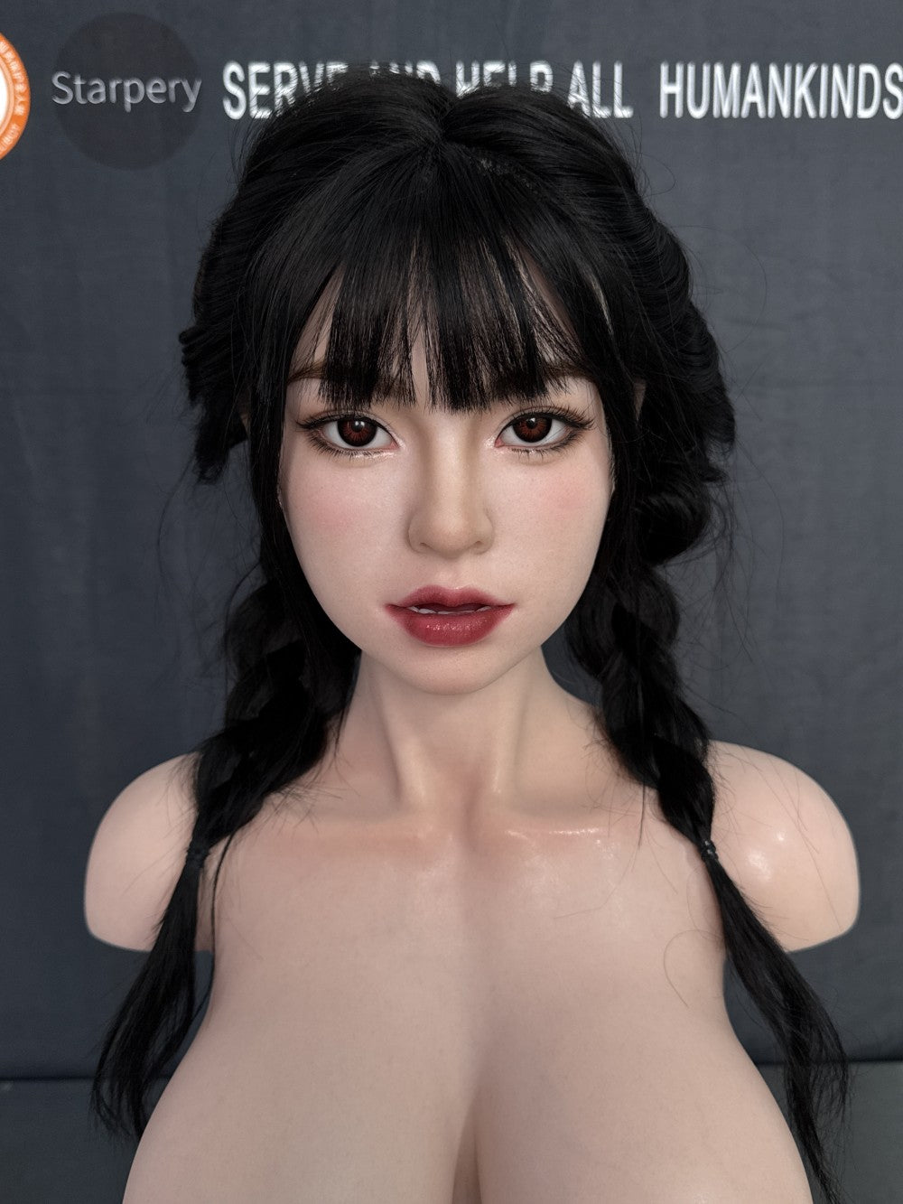 Barbara Torso sexdukke (Starpery 85cm g-cup Silikon)
