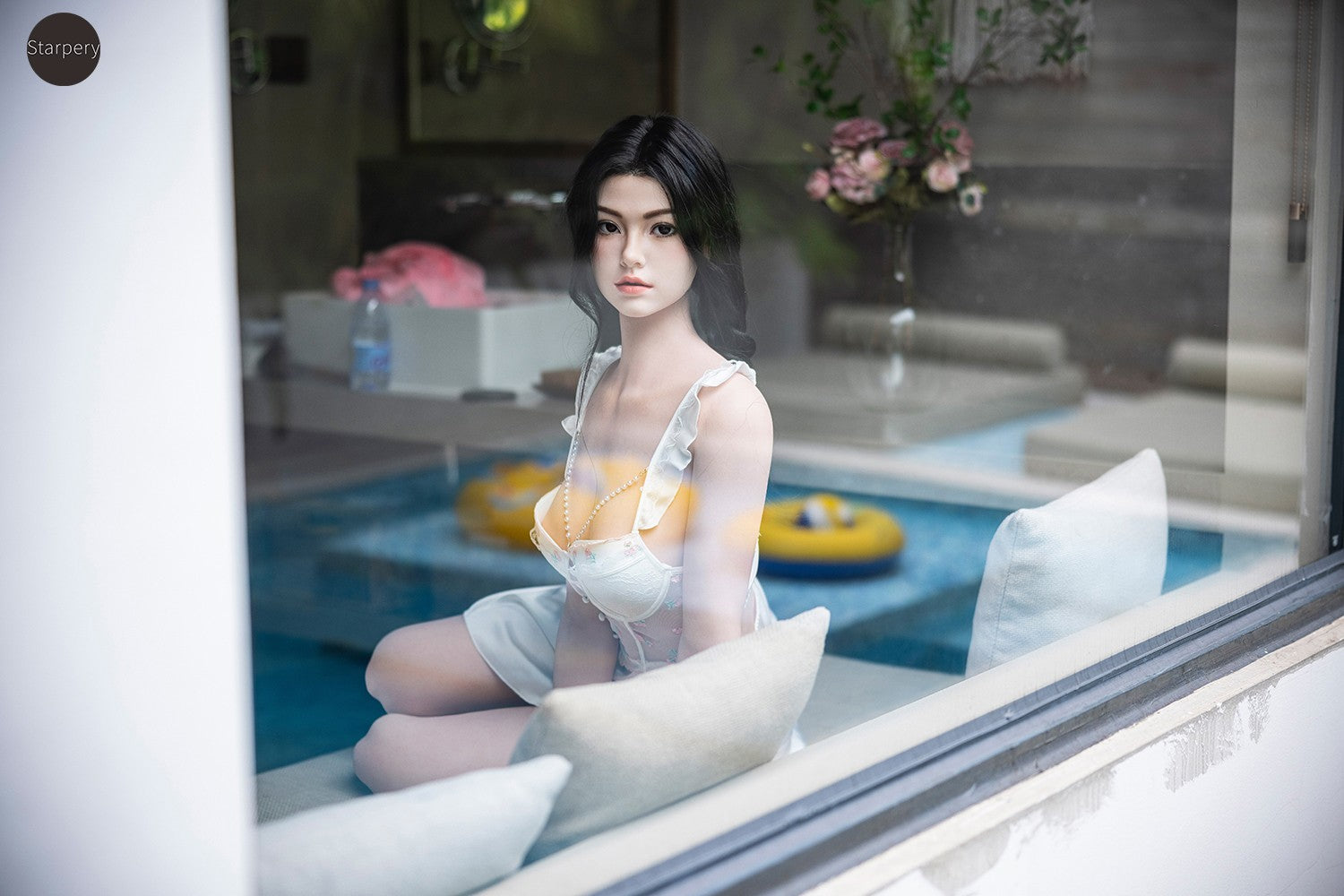 Qingwen sexdukke (Starpery 176cm C-cup TPE+silikon)