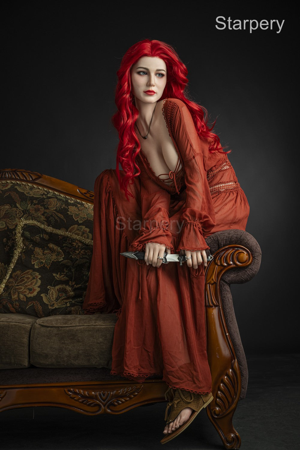 Eve sexdukke (Starpery 171 cm D-cup TPE+silikon)