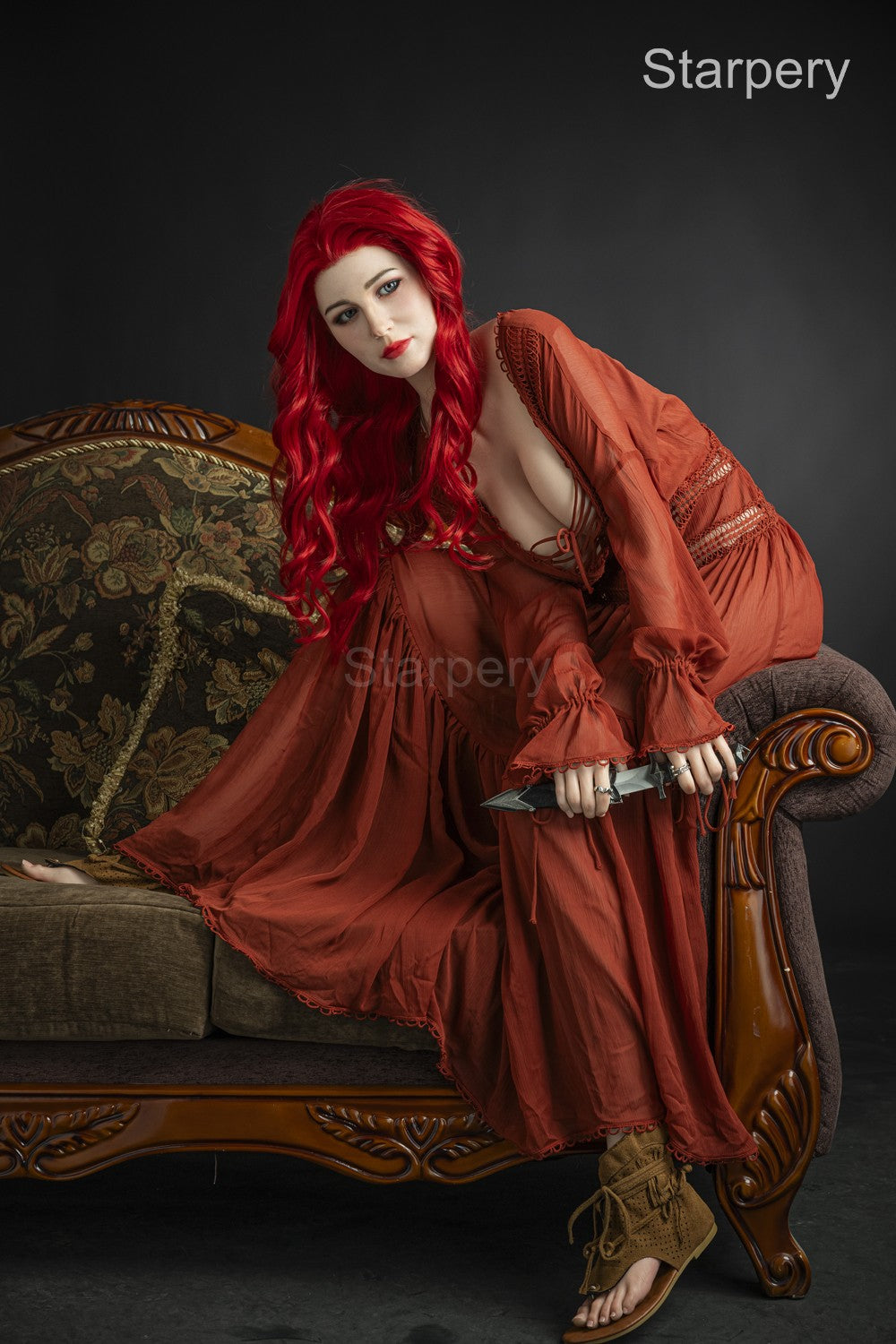 Eve sexdukke (Starpery 171 cm D-cup TPE+silikon)