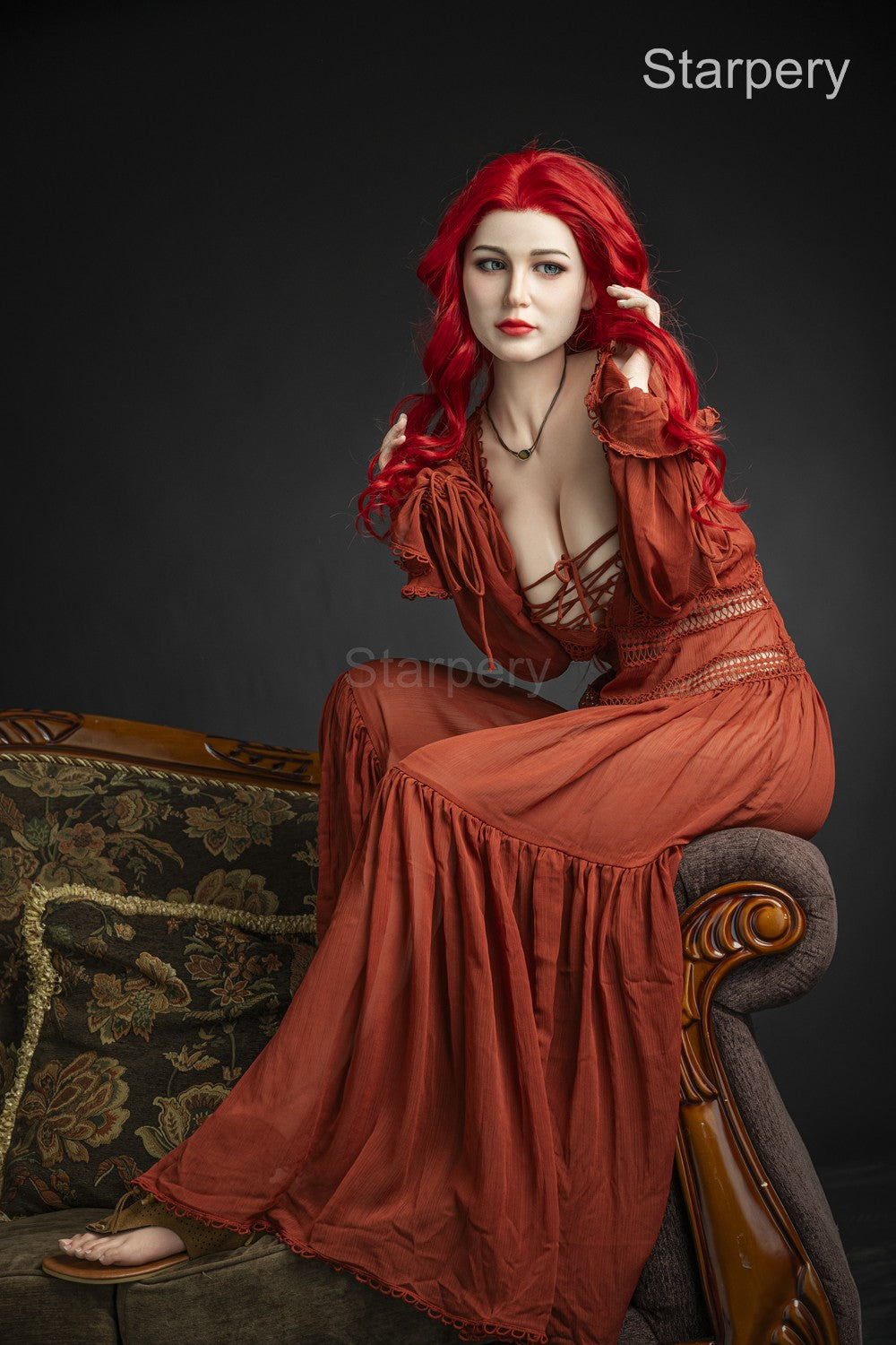 Eve sexdukke (Starpery 171 cm D-cup TPE+silikon)