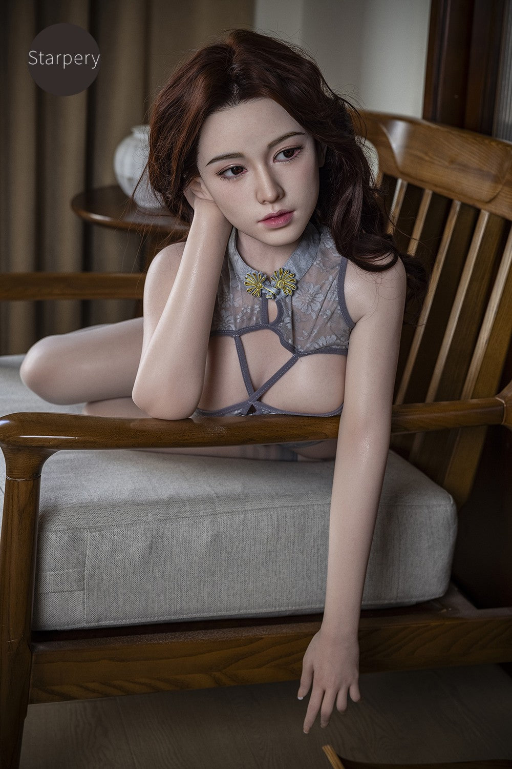 Nina sexdukke (Starpery 151cm B-cup TPE+silikon)