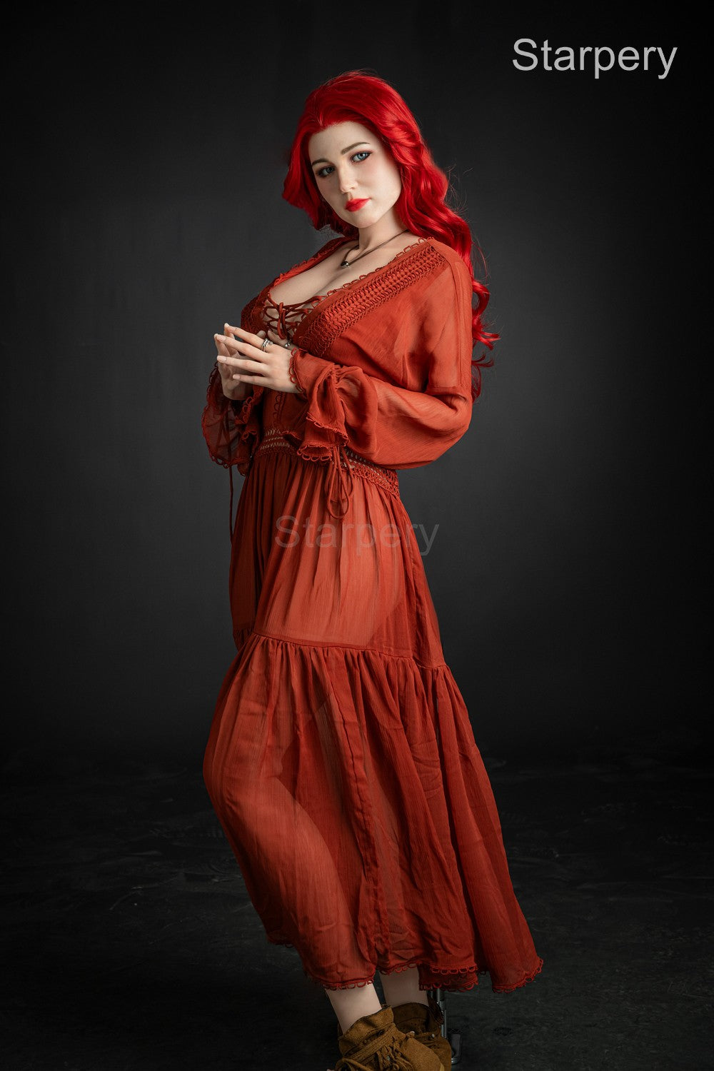 Eve sexdukke (Starpery 171 cm D-cup TPE+silikon)