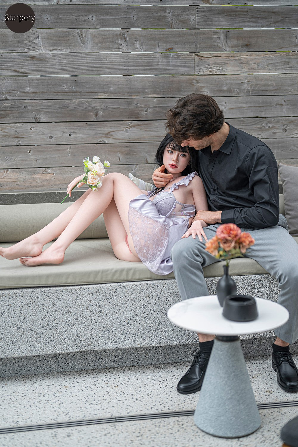 Barbara sexdukke (Starpery 171 cm D-cup TPE+silikon)