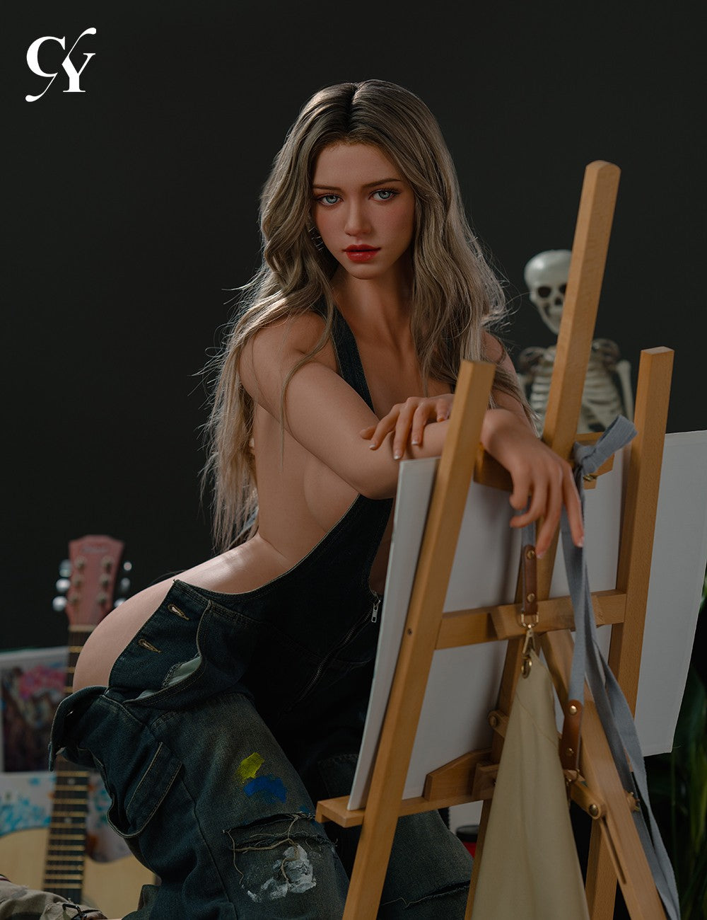 Polly sexdukke (TOP CYDOLL 176 cm E-cup TPE+silikon)