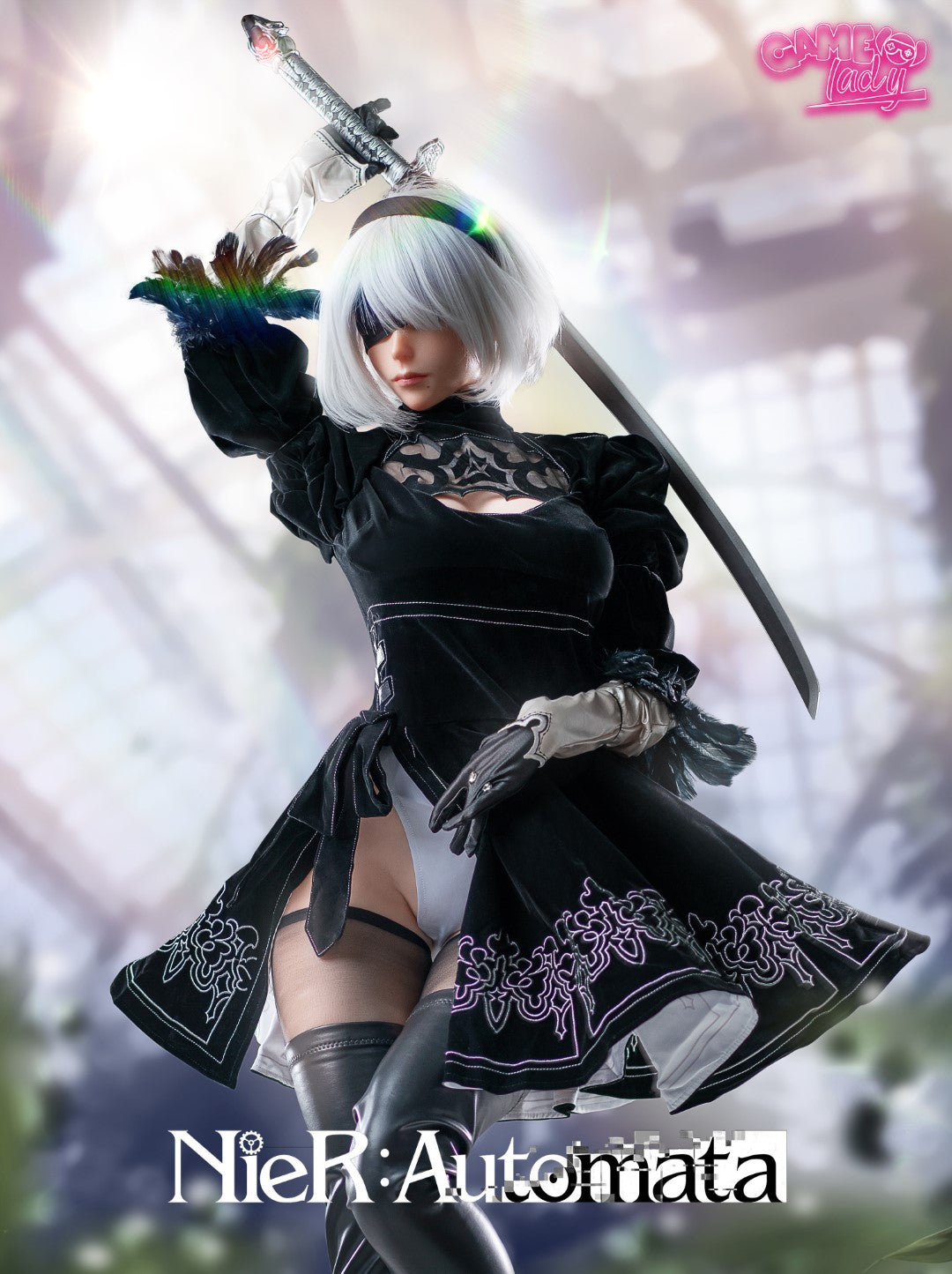 Yorha 2B sexdukke (Game Lady 171 cm E-cup nr.18 silikon)