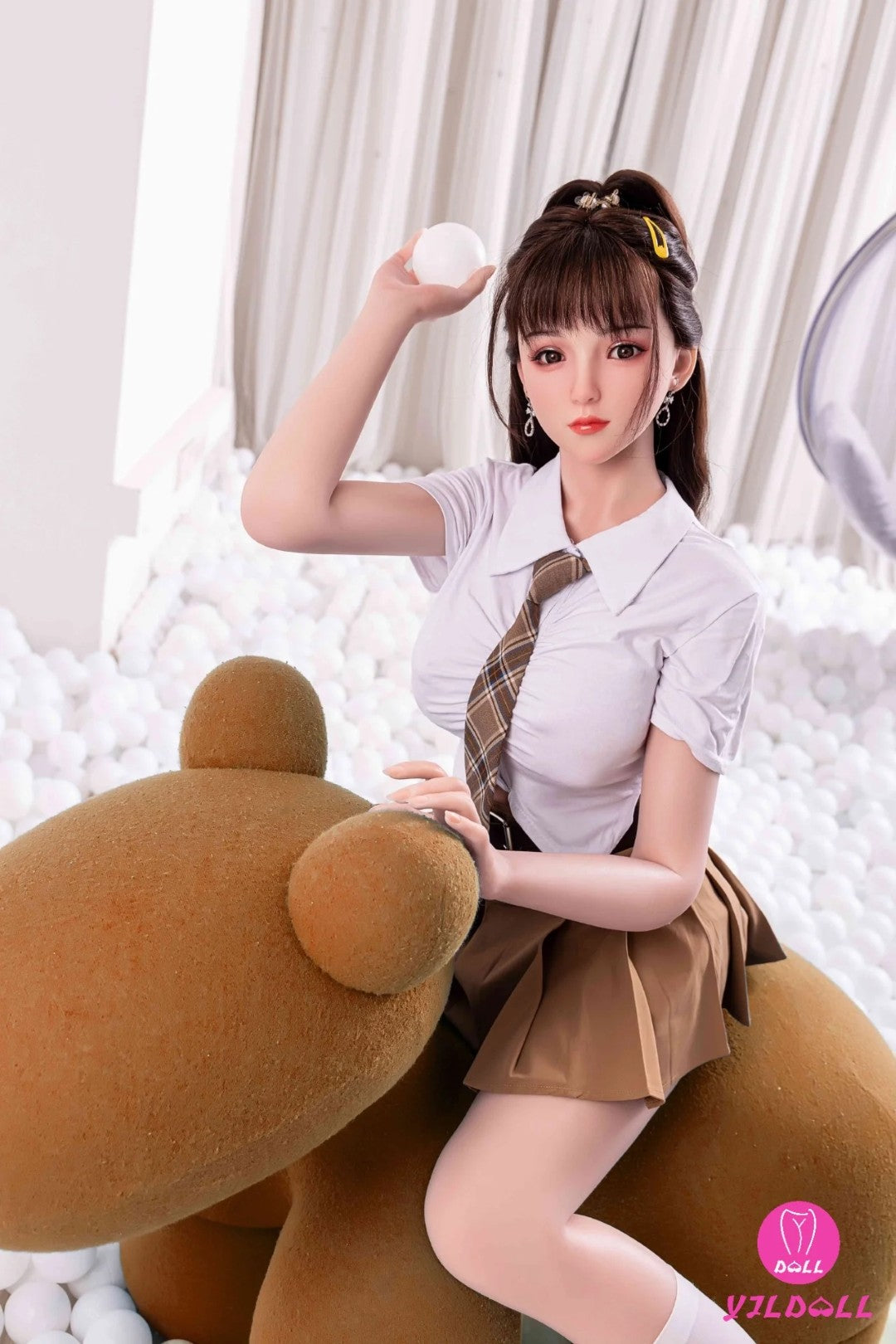 Kenley sexdukke (YJL Doll 148 cm D-cup #294 TPE+Silicon)