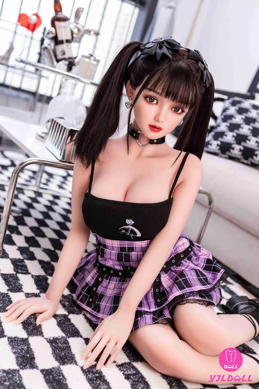 Jaylah sexdukke (YJL Doll 148 cm D-cup #375 TPE+Silicon)