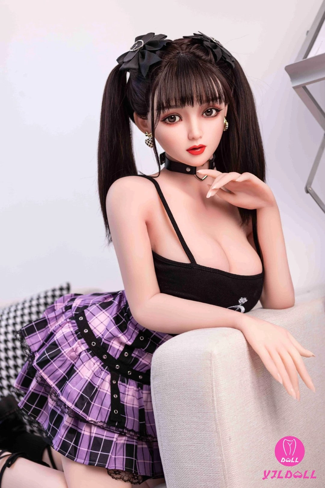 Jaylah sexdukke (YJL Doll 148 cm D-cup #375 TPE+Silicon)