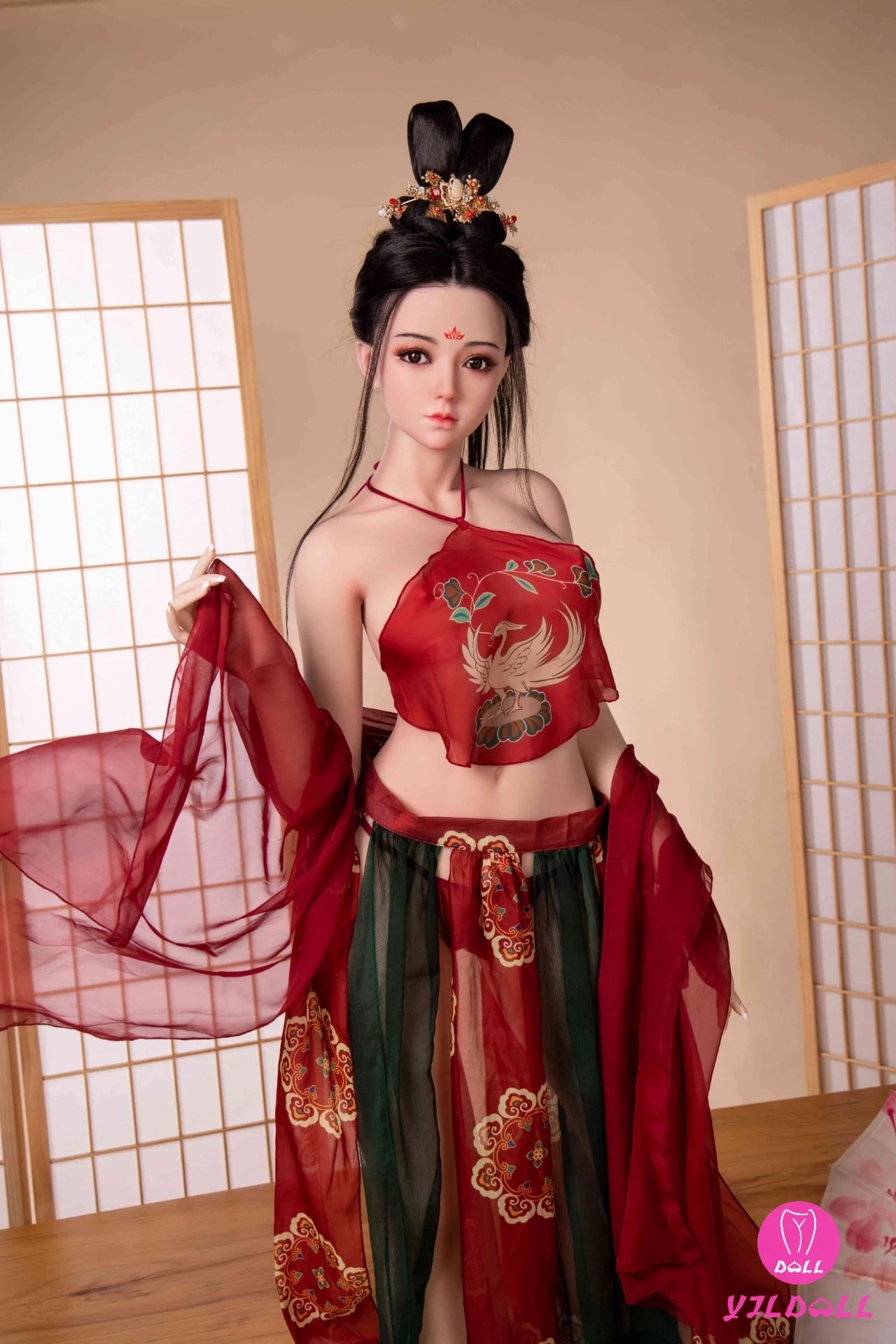 Livia sexdukke (YJL Doll 148 cm D-cup #441 TPE+Silicon)