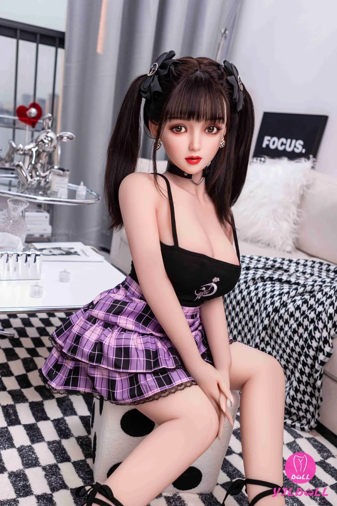 Jaylah sexdukke (YJL Doll 148 cm D-cup #375 TPE+Silicon)