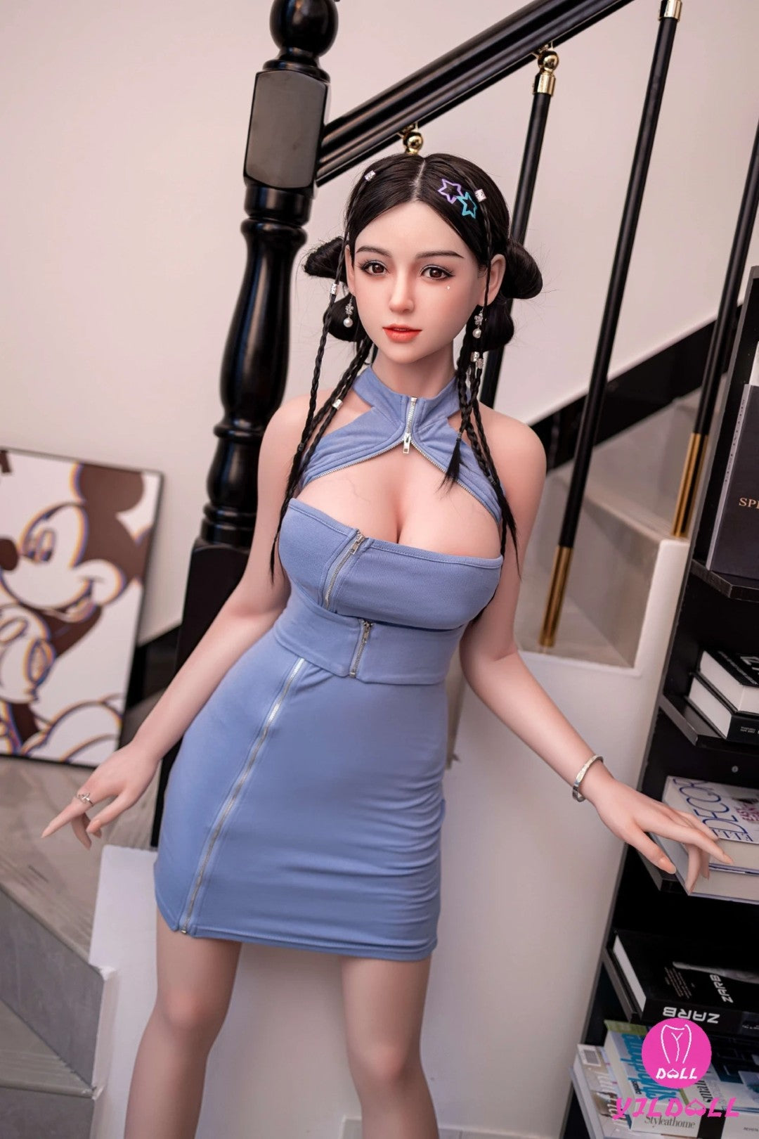 Ellen sexdukke (YJL Doll 148 cm D-cup #289 TPE+Silicon)