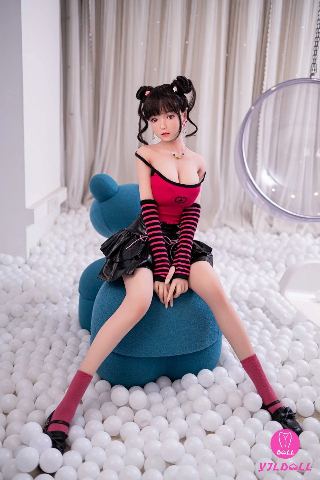 Aileen sexdukke (YJL Doll 148 cm D-cup #386 TPE+Silicon)