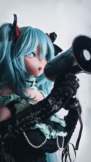 Hatsuna Miku sexdukke (Elsa Babe 148cm Rad014 silikon)