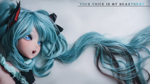 Hatsuna Miku sexdukke (Elsa Babe 148cm Rad014 silikon)